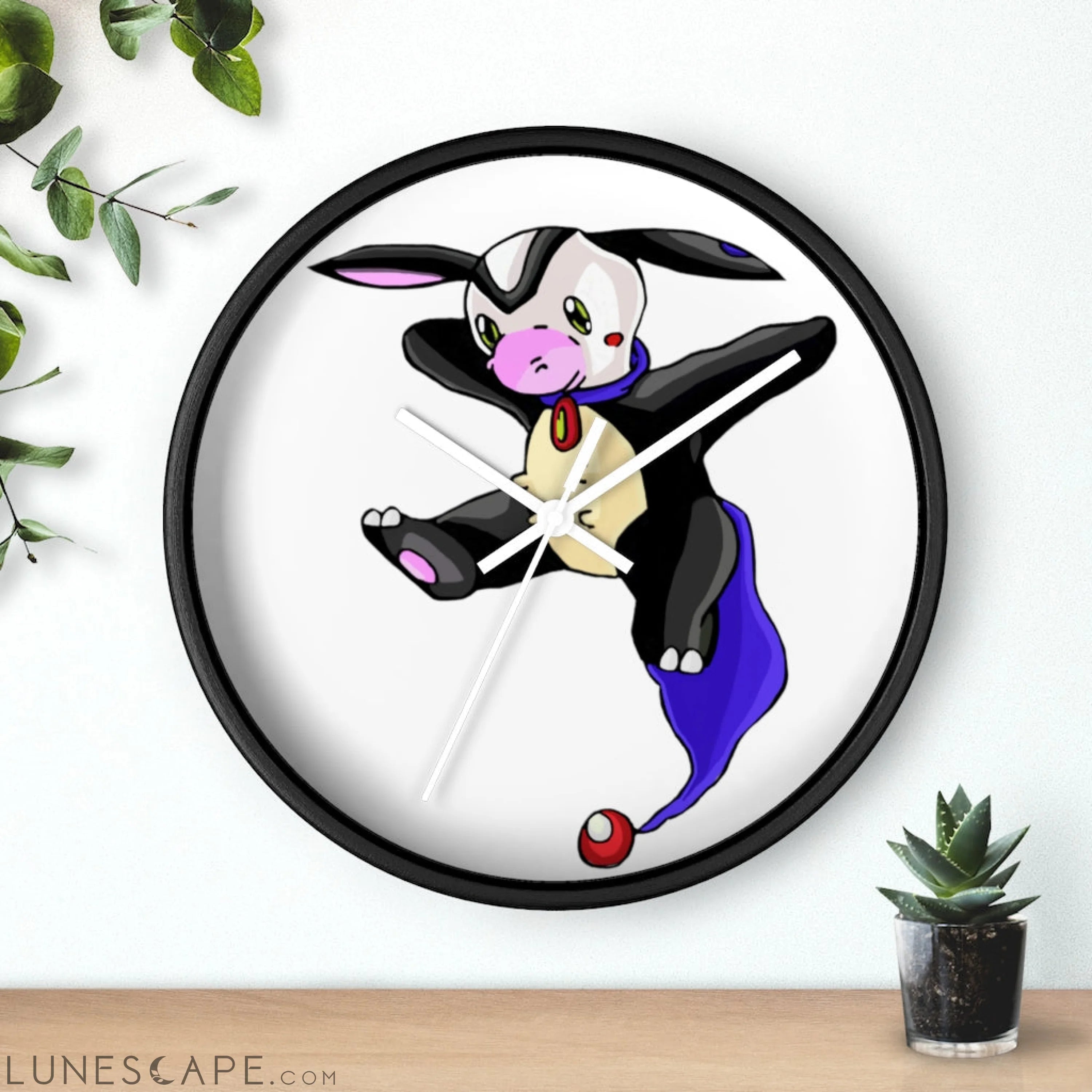 Choyri Wall clock LUNESCAPE