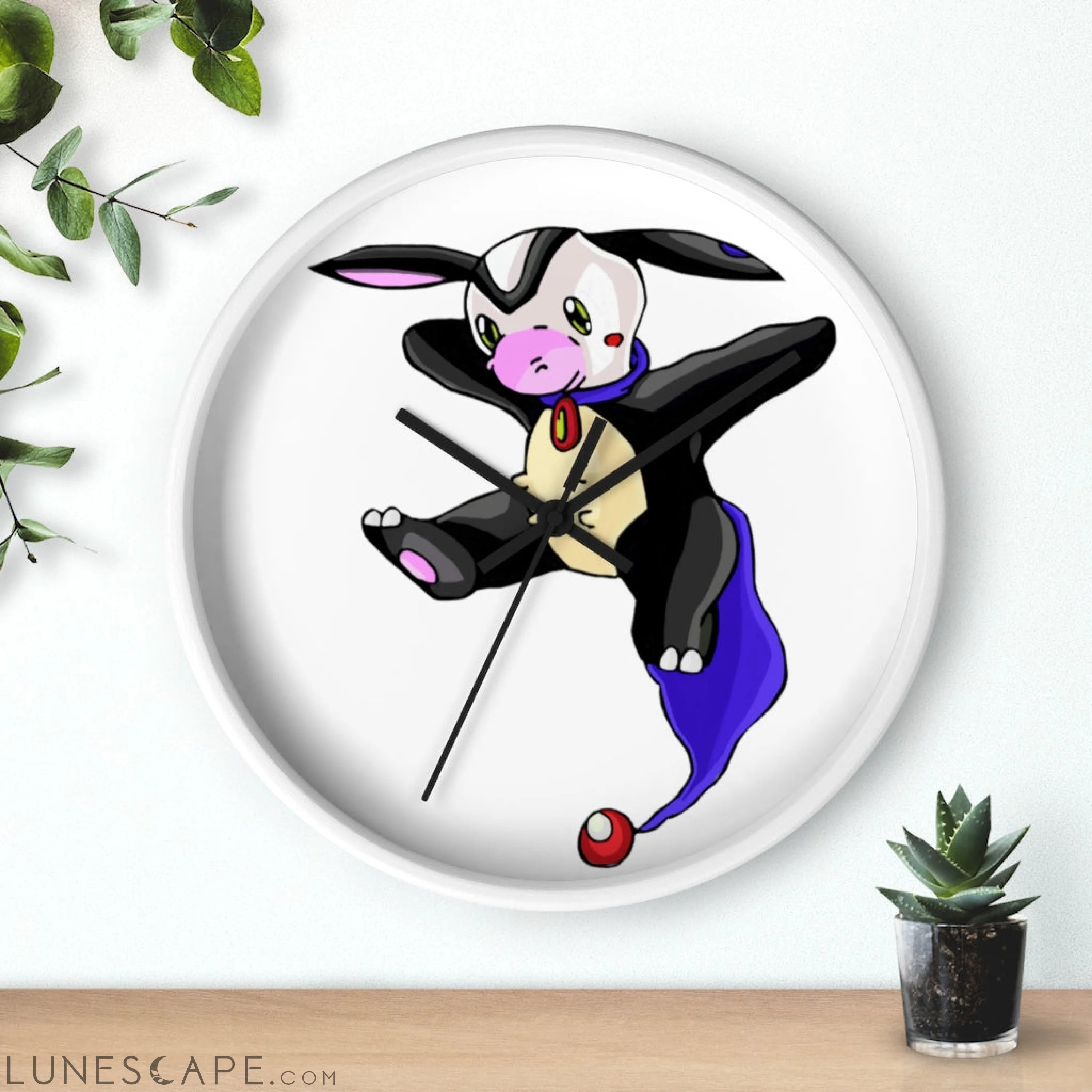 Choyri Wall clock LUNESCAPE