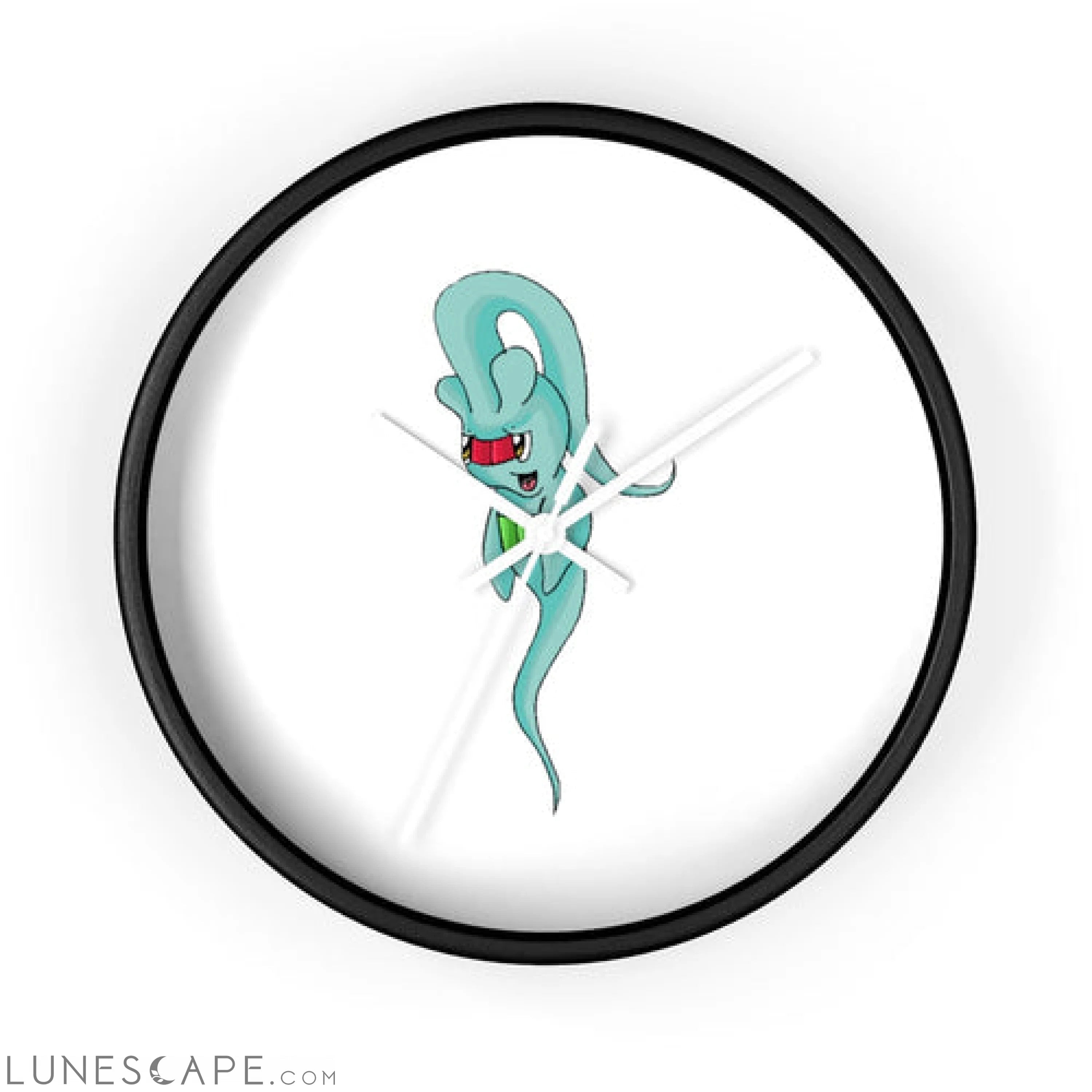 Chriskisx Wall clock LUNESCAPE