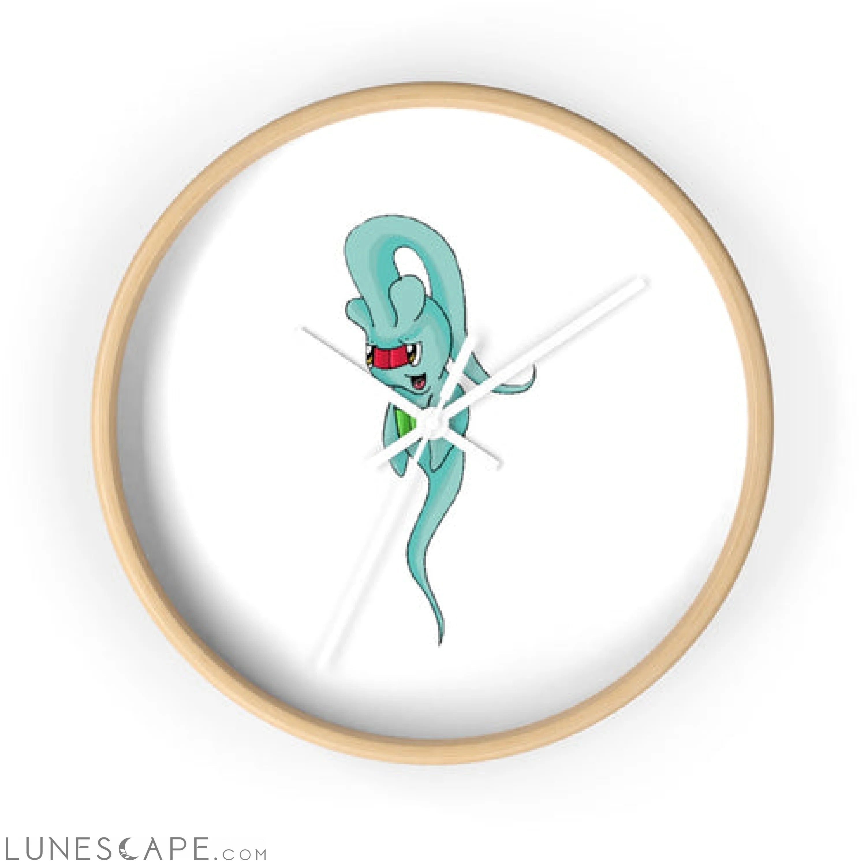 Chriskisx Wall clock LUNESCAPE