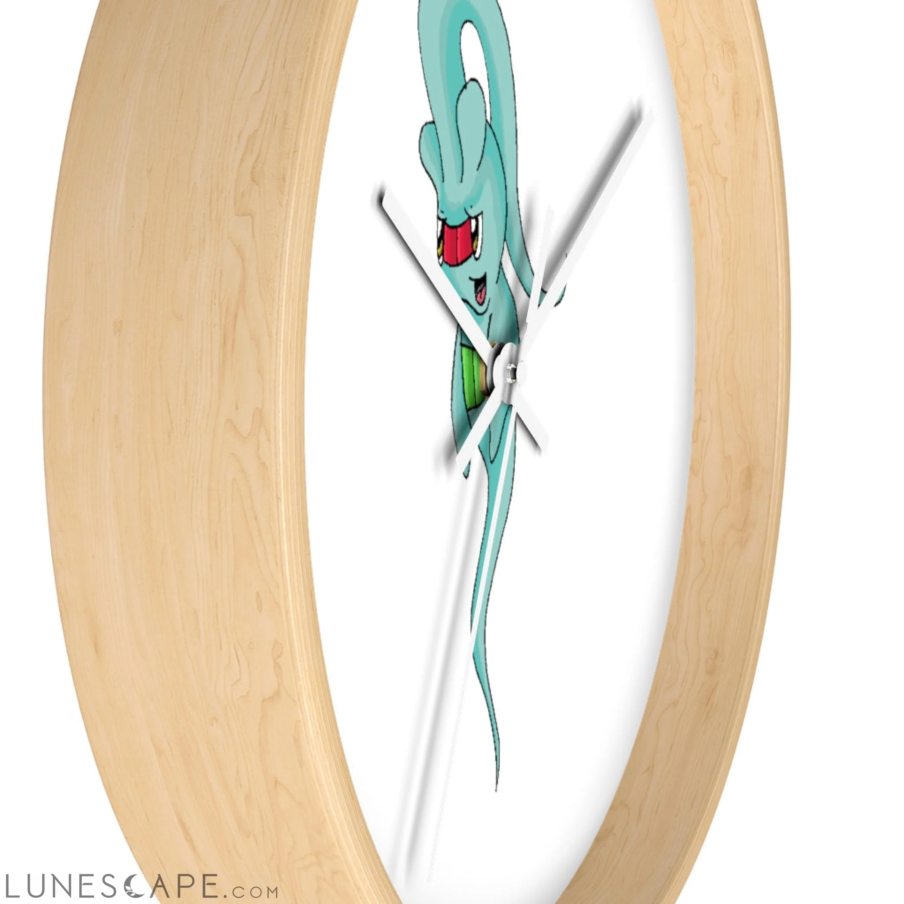 Chriskisx Wall clock LUNESCAPE