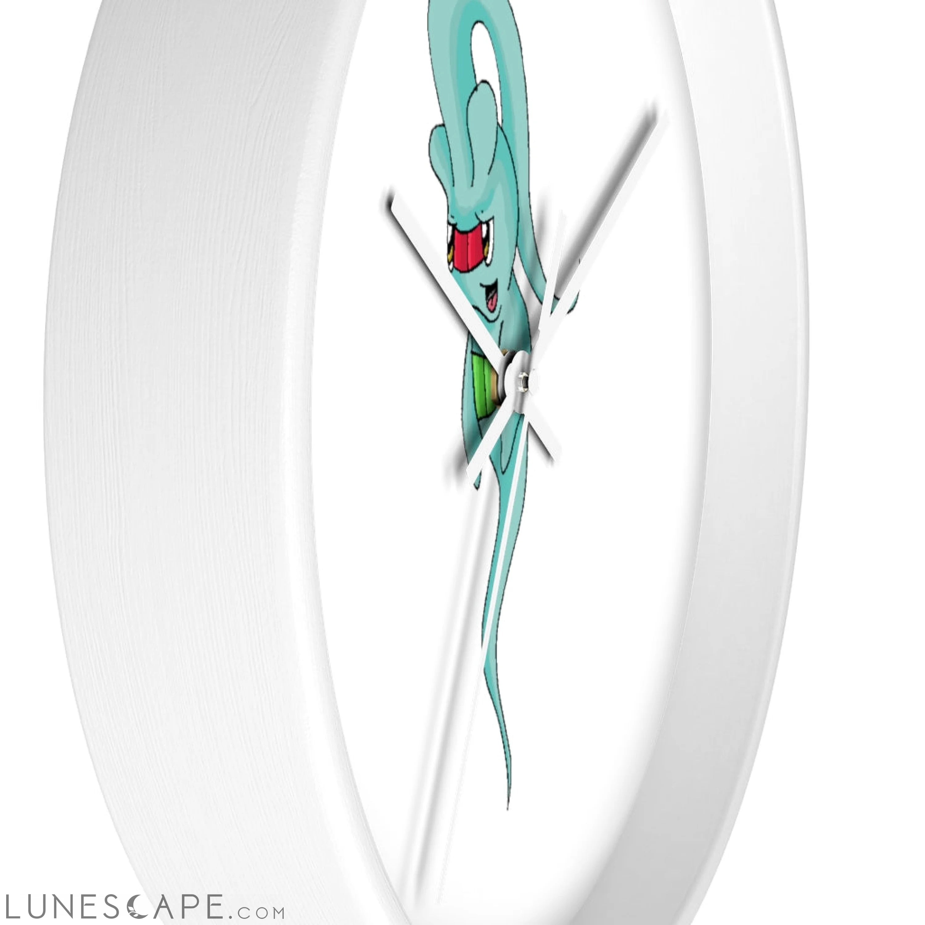Chriskisx Wall clock LUNESCAPE