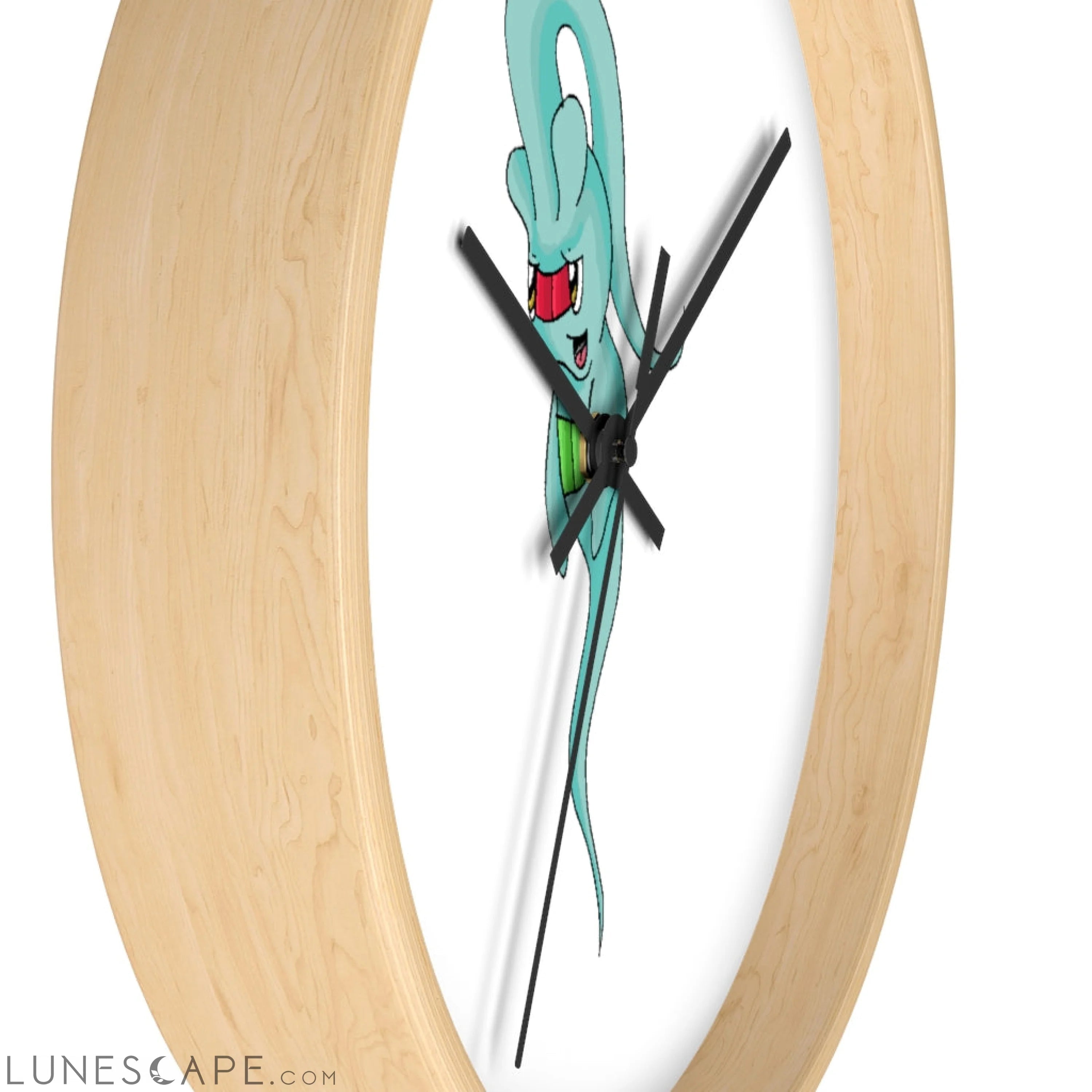 Chriskisx Wall clock LUNESCAPE