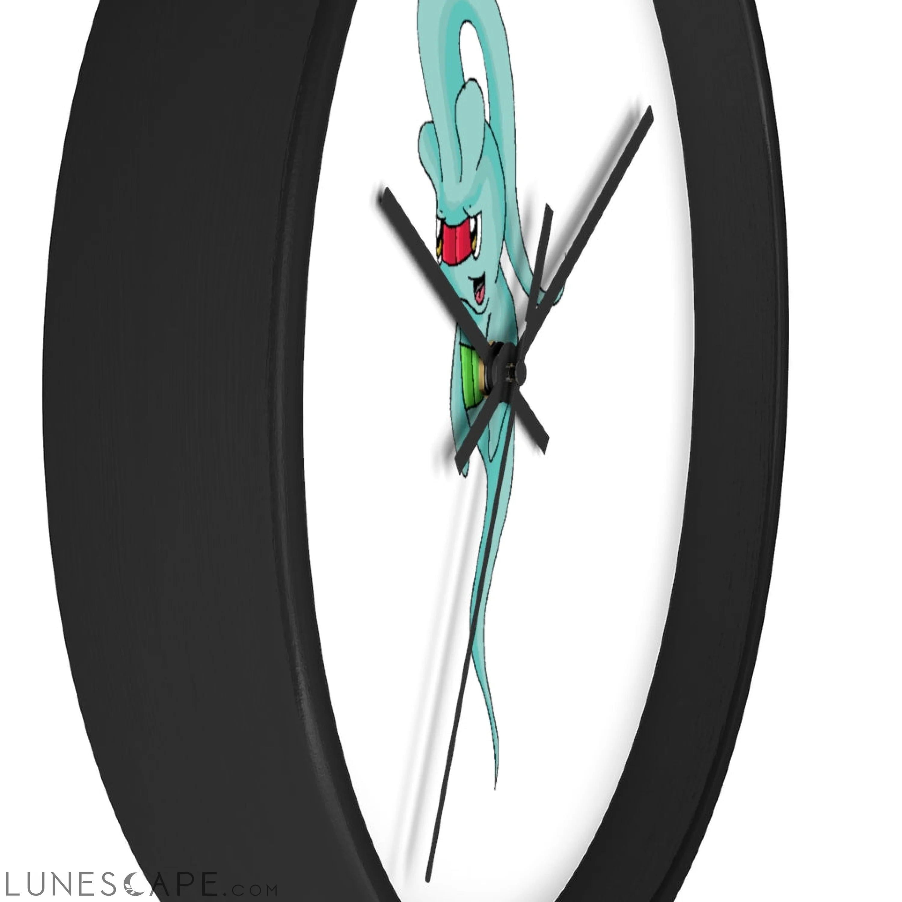 Chriskisx Wall clock LUNESCAPE