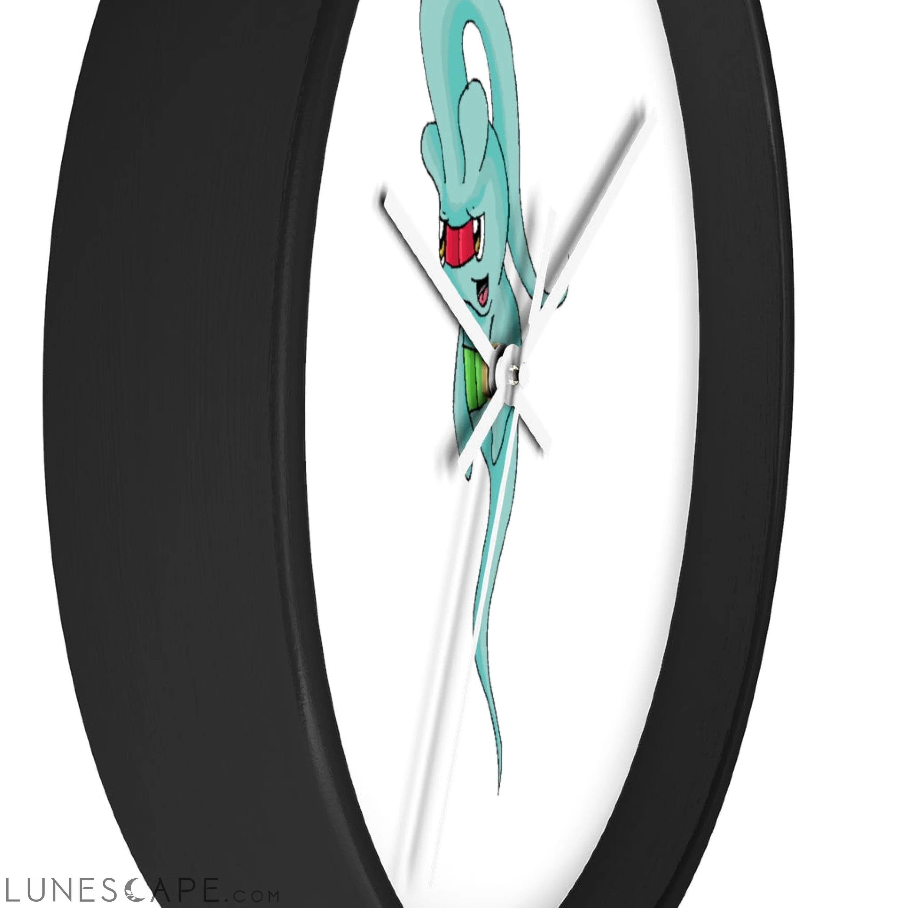 Chriskisx Wall clock LUNESCAPE