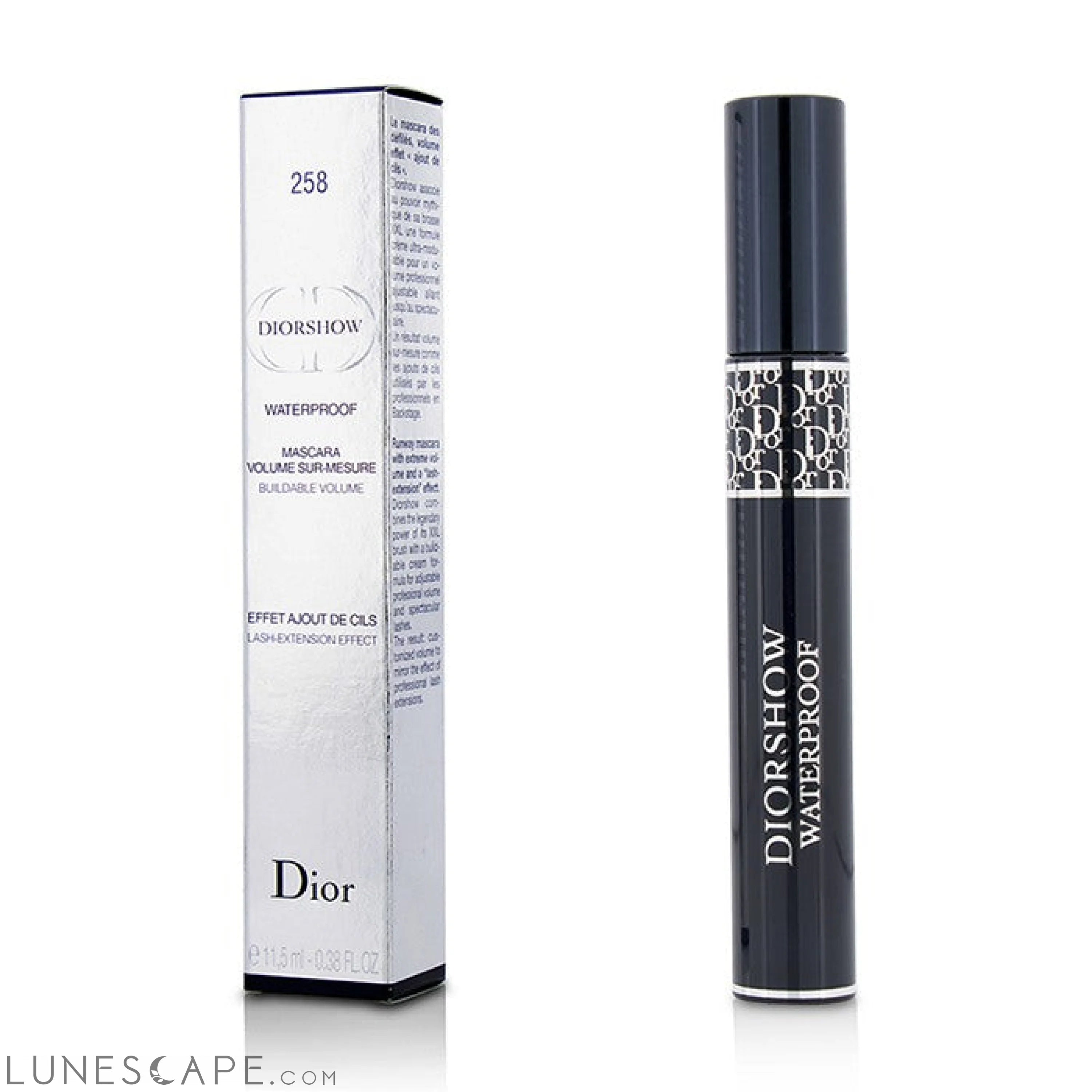 CHRISTIAN DIOR - Diorshow Mascara Waterproof 11.5ml/0.38oz LUNESCAPE