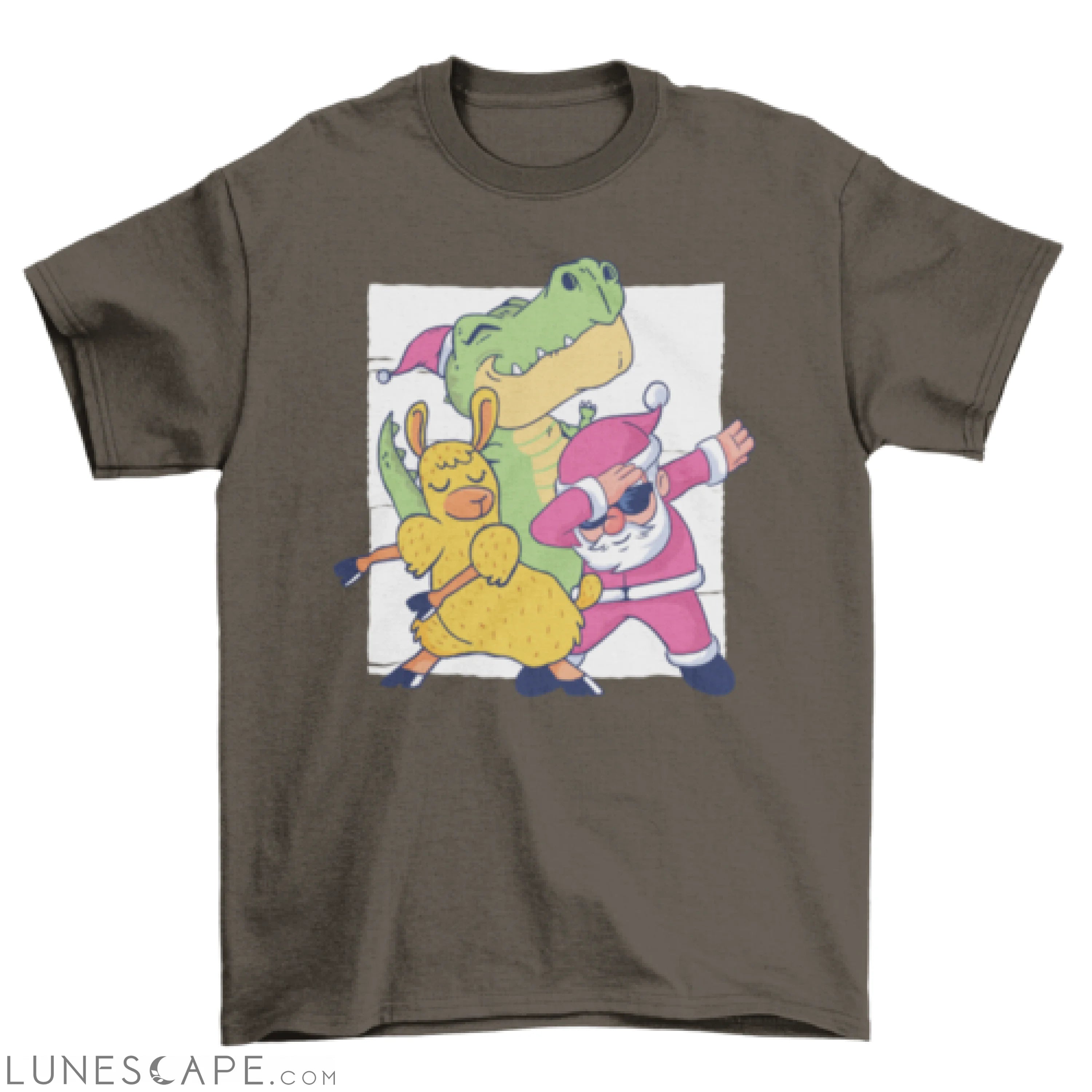 Christmas Characters Funny T-shirt LUNESCAPE