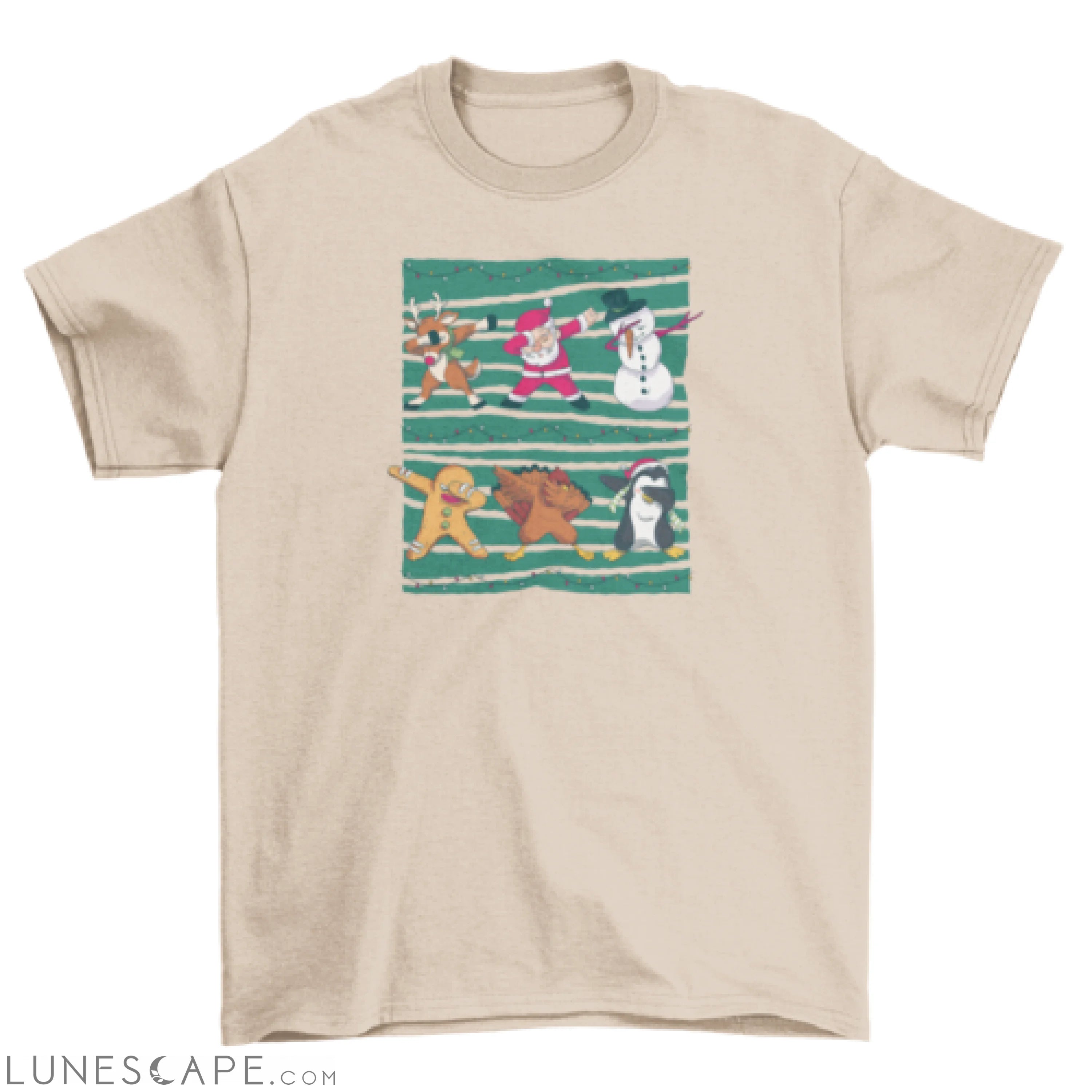 Christmas dab t-shirt LUNESCAPE