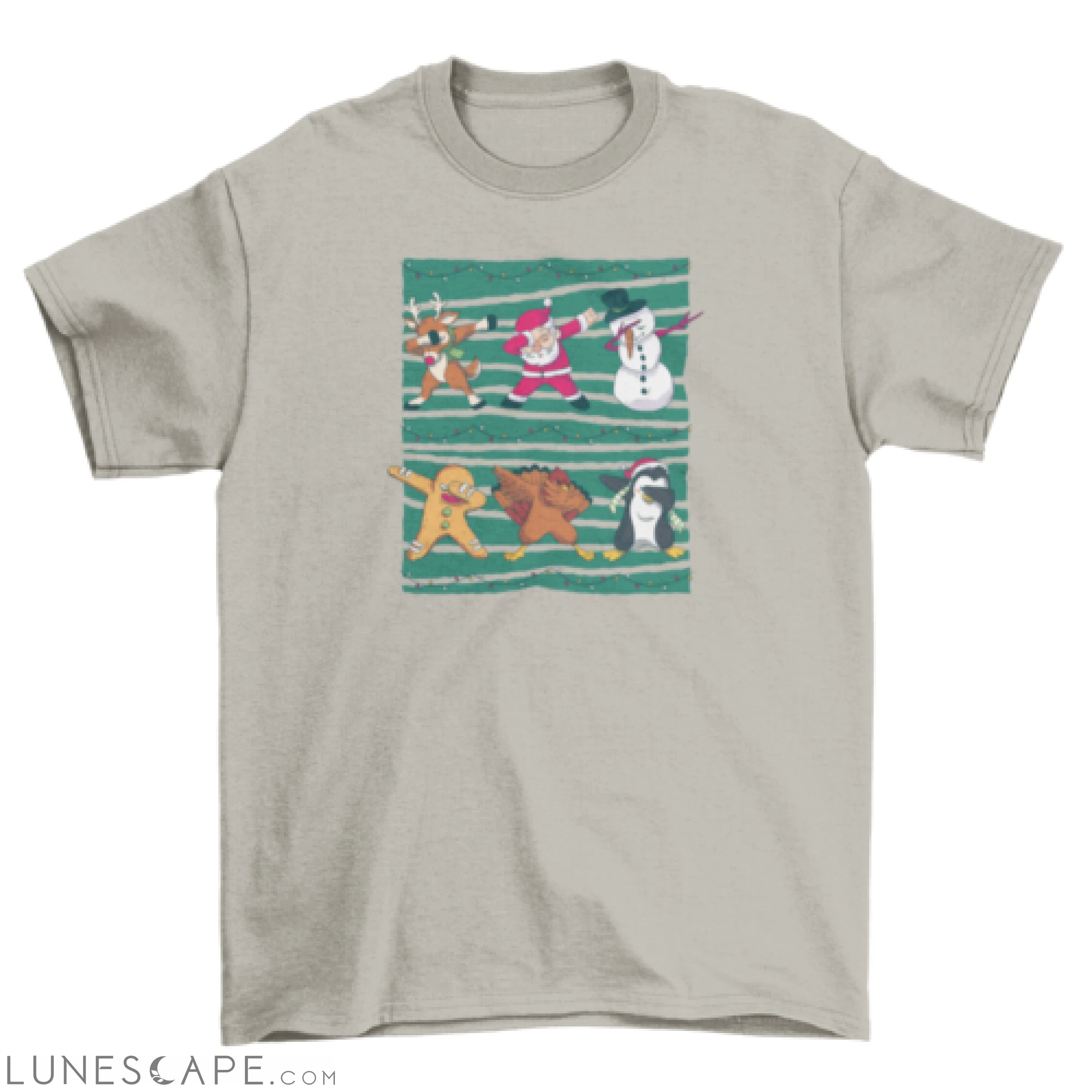 Christmas dab t-shirt LUNESCAPE