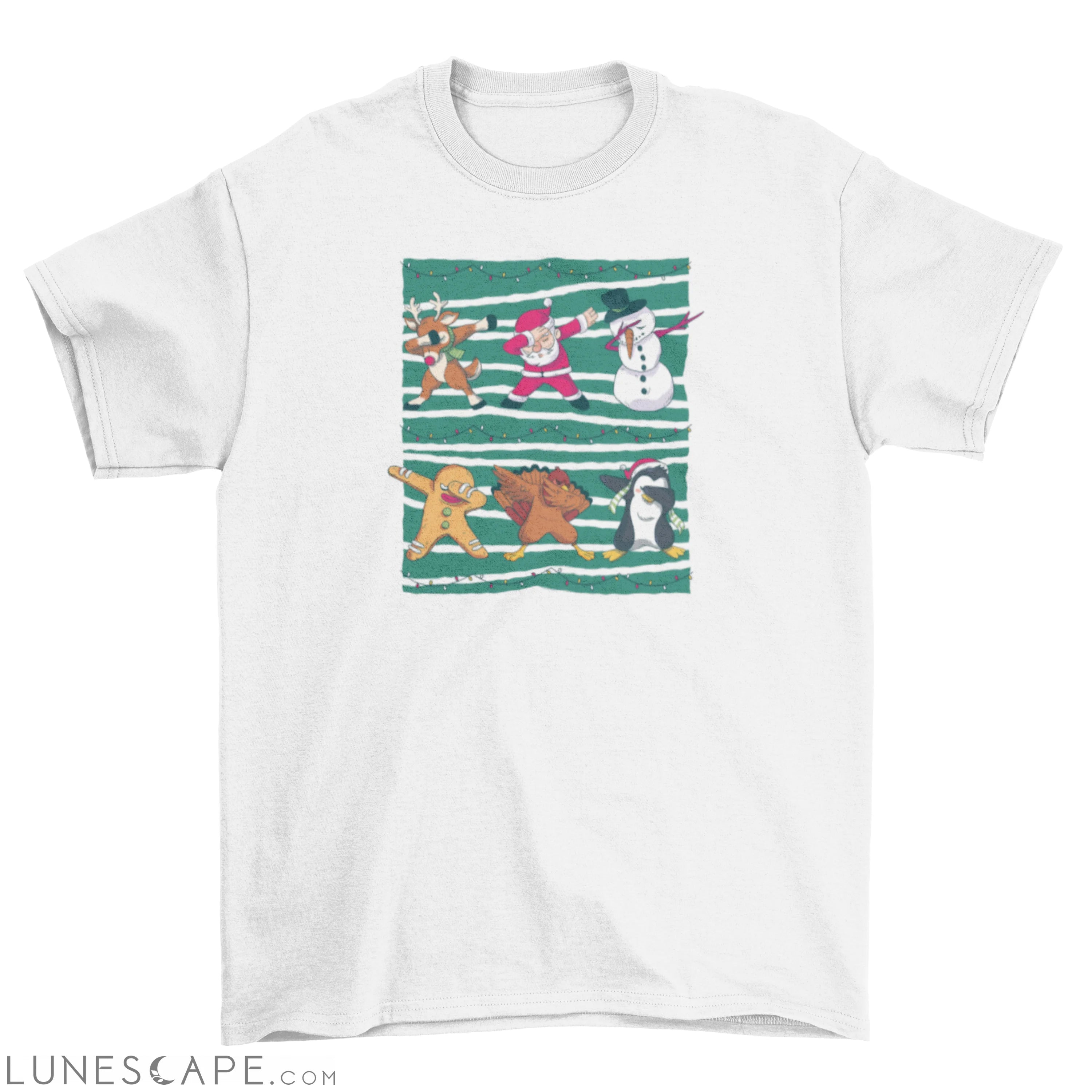 Christmas dab t-shirt LUNESCAPE