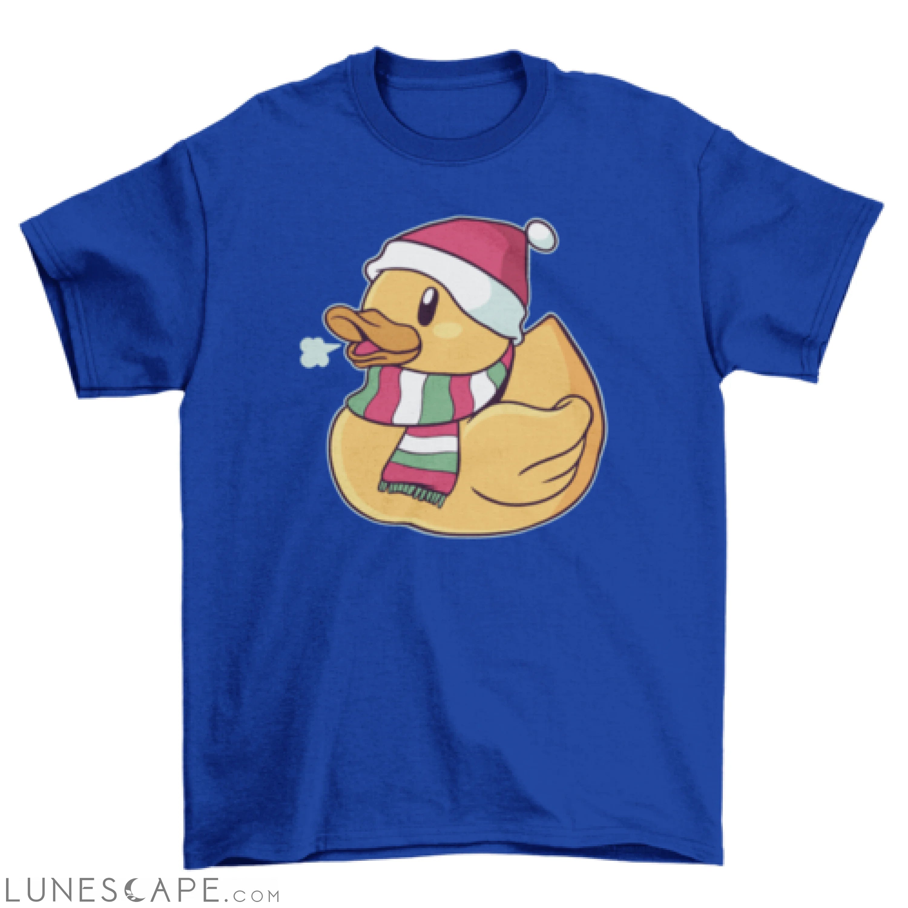 Christmas duck t-shirt LUNESCAPE
