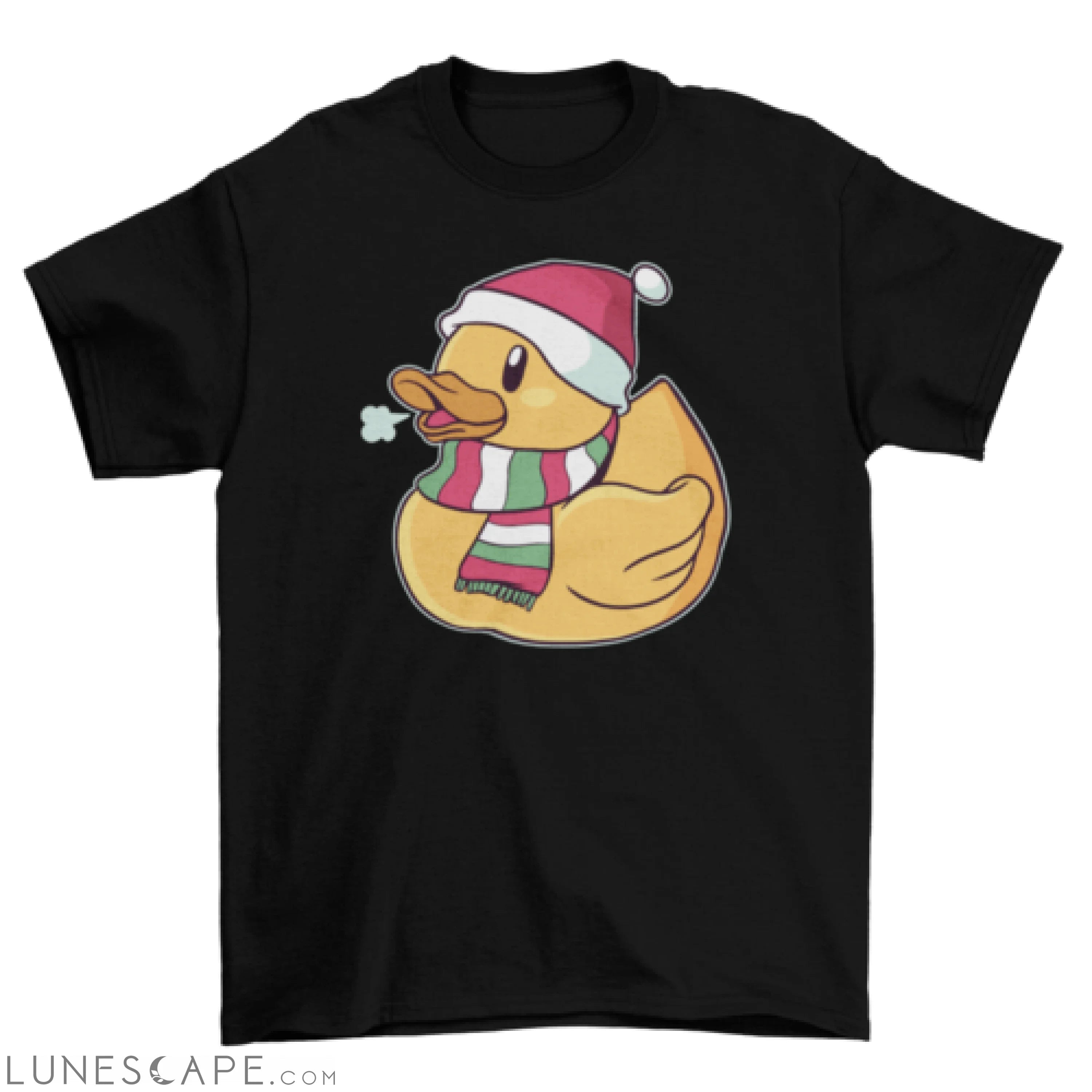 Christmas duck t-shirt LUNESCAPE