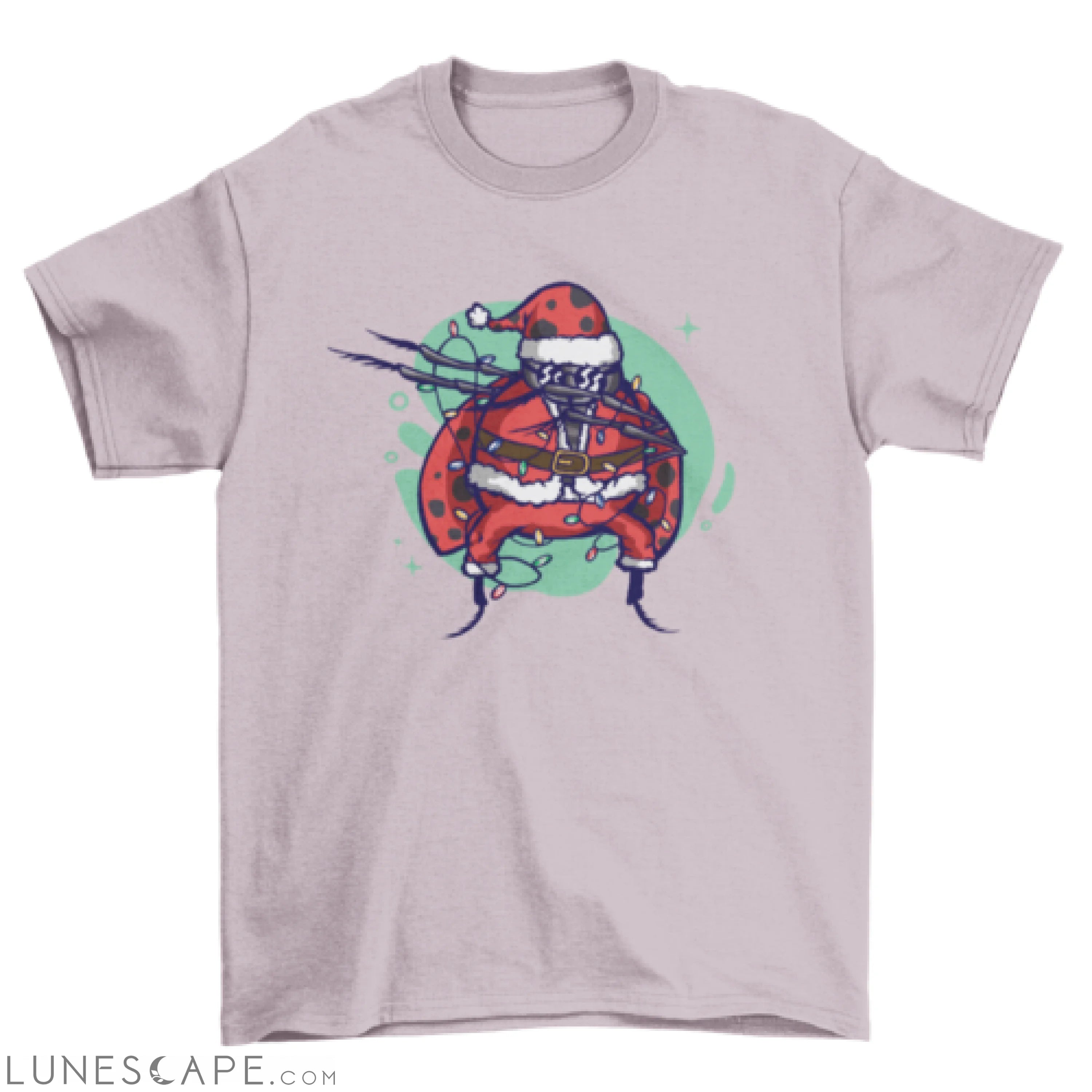 Christmas ladybug t-shirt LUNESCAPE