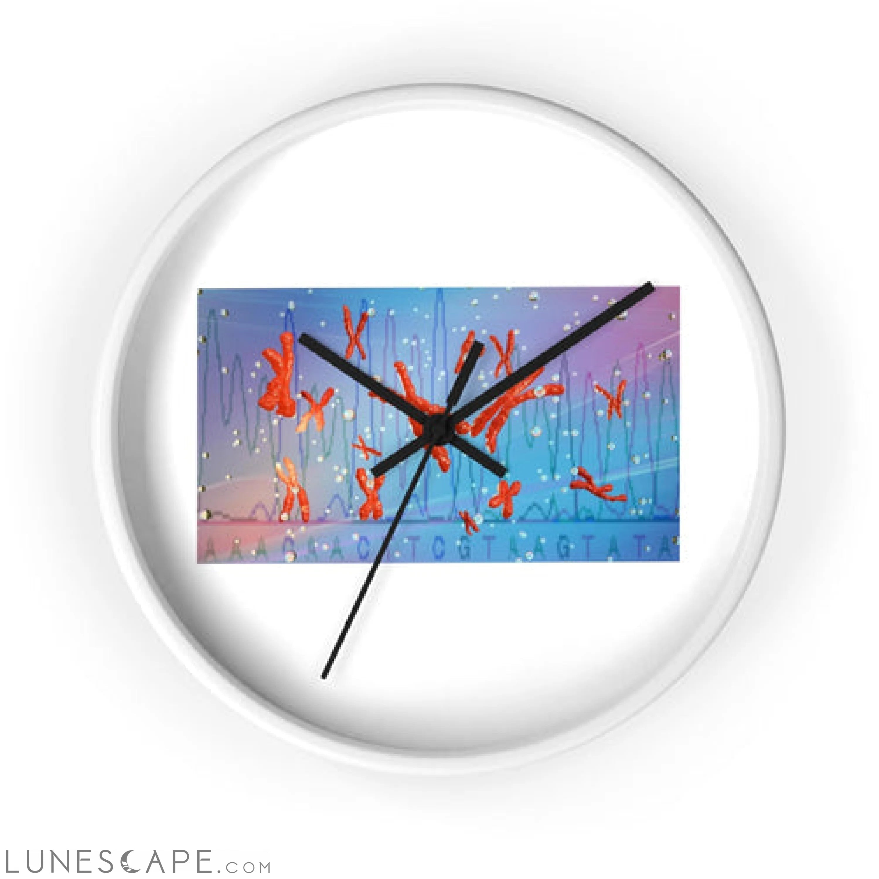 Chromosomes Wall clock LUNESCAPE