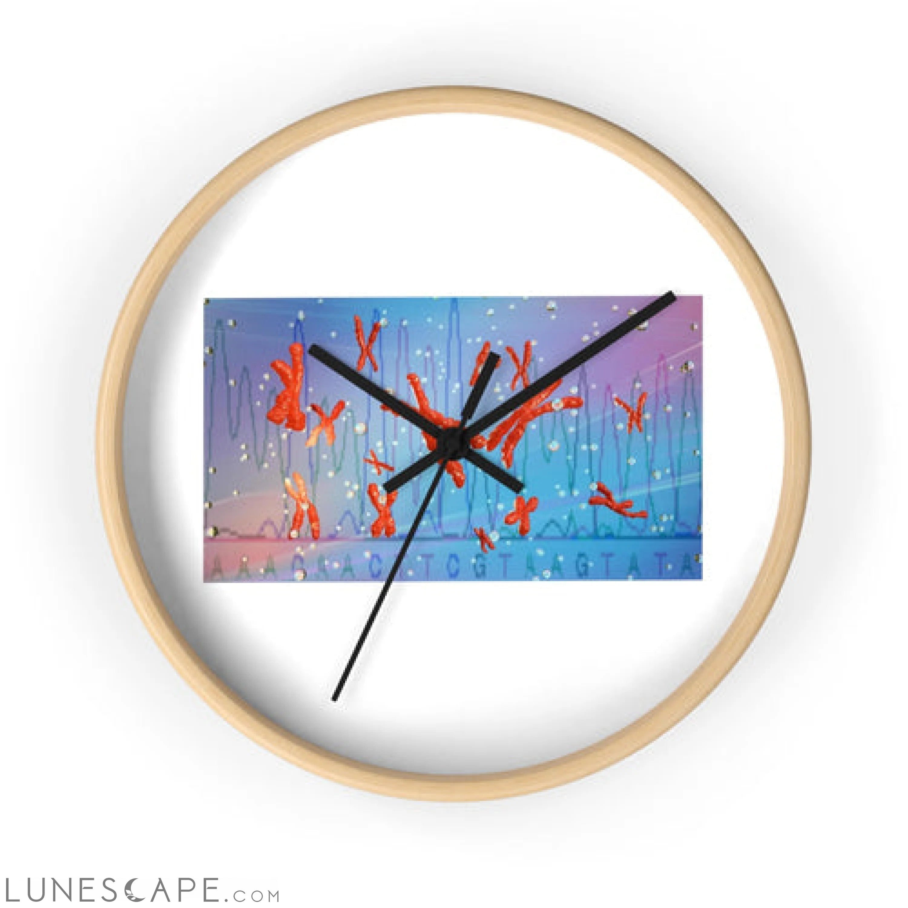 Chromosomes Wall clock LUNESCAPE