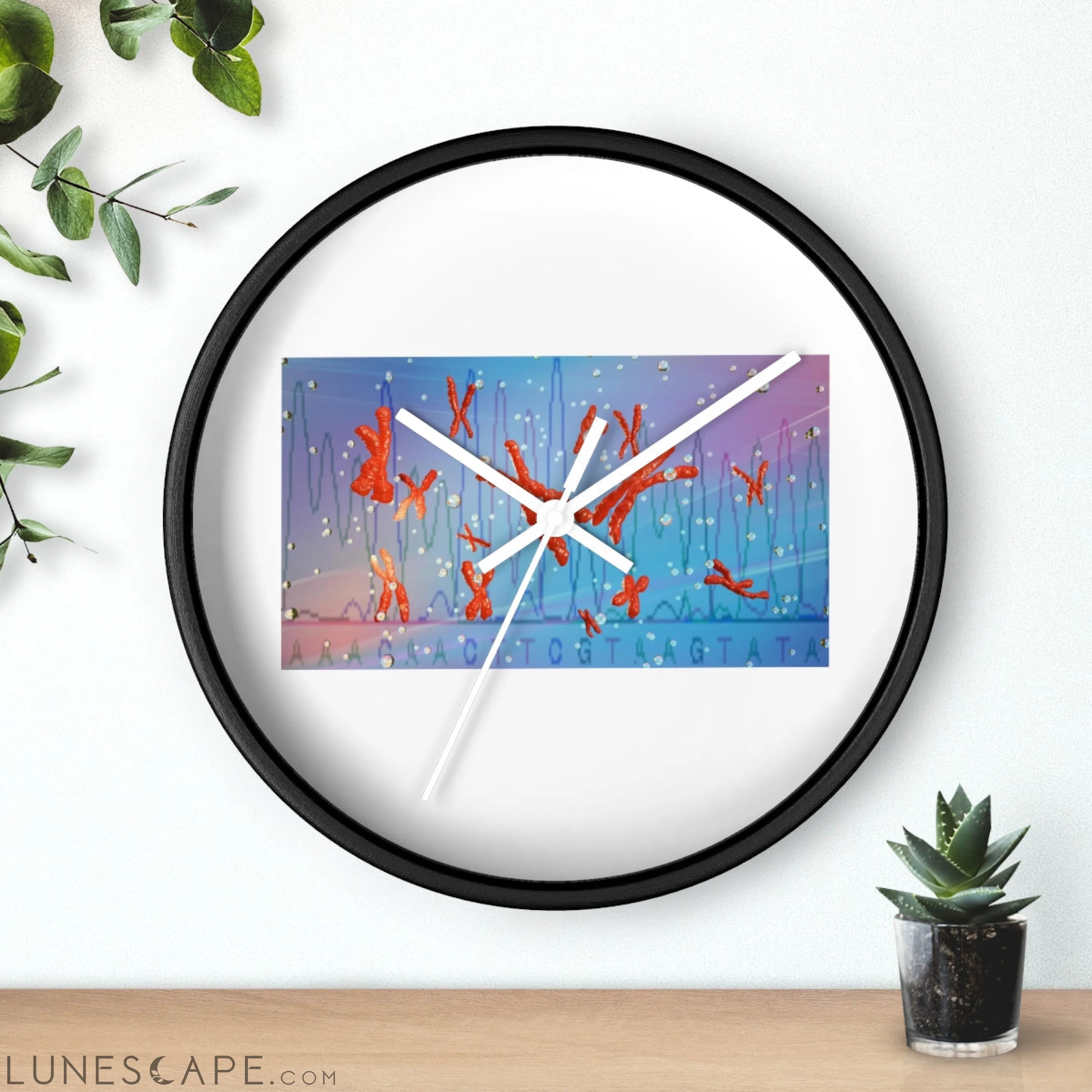 Chromosomes Wall clock LUNESCAPE
