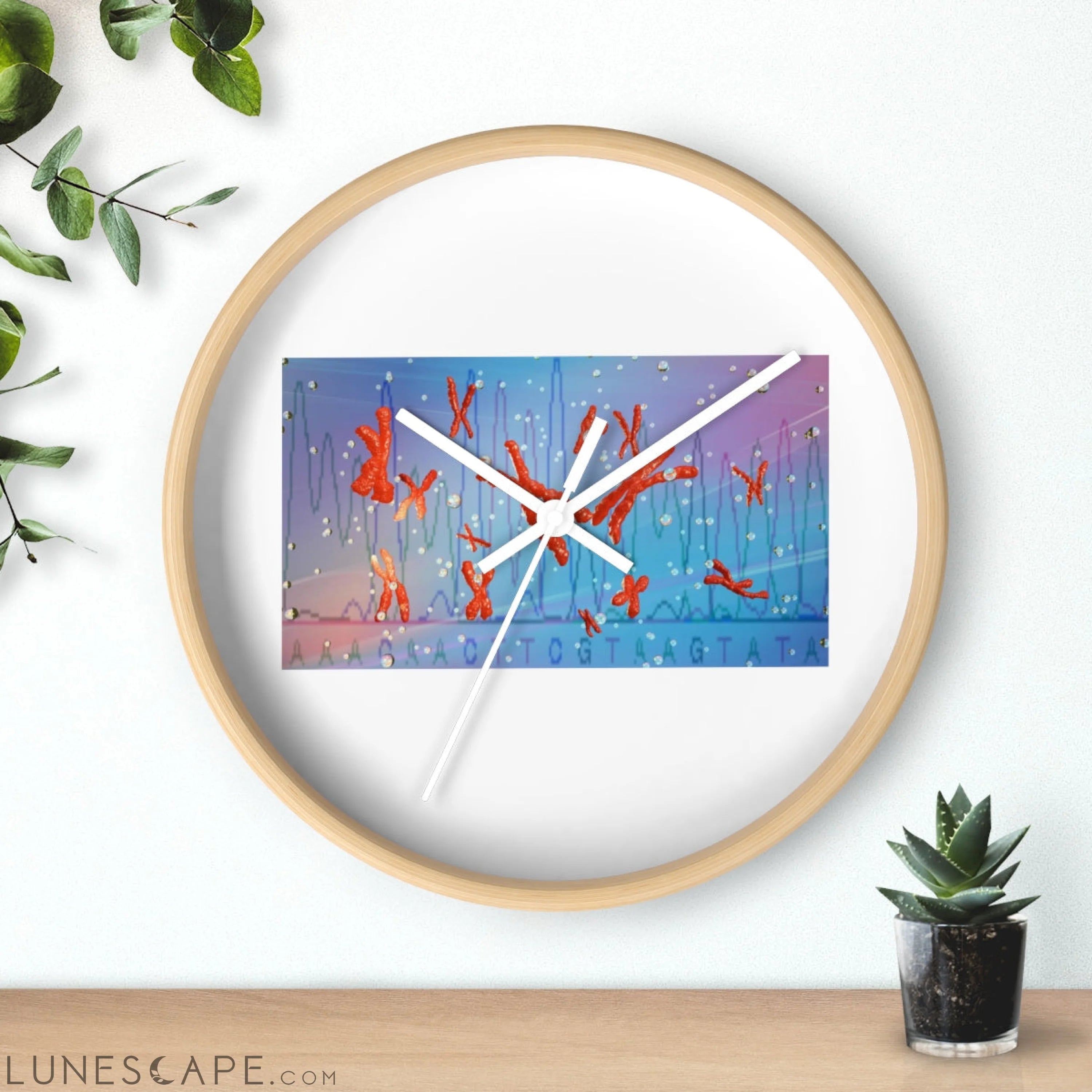 Chromosomes Wall clock LUNESCAPE