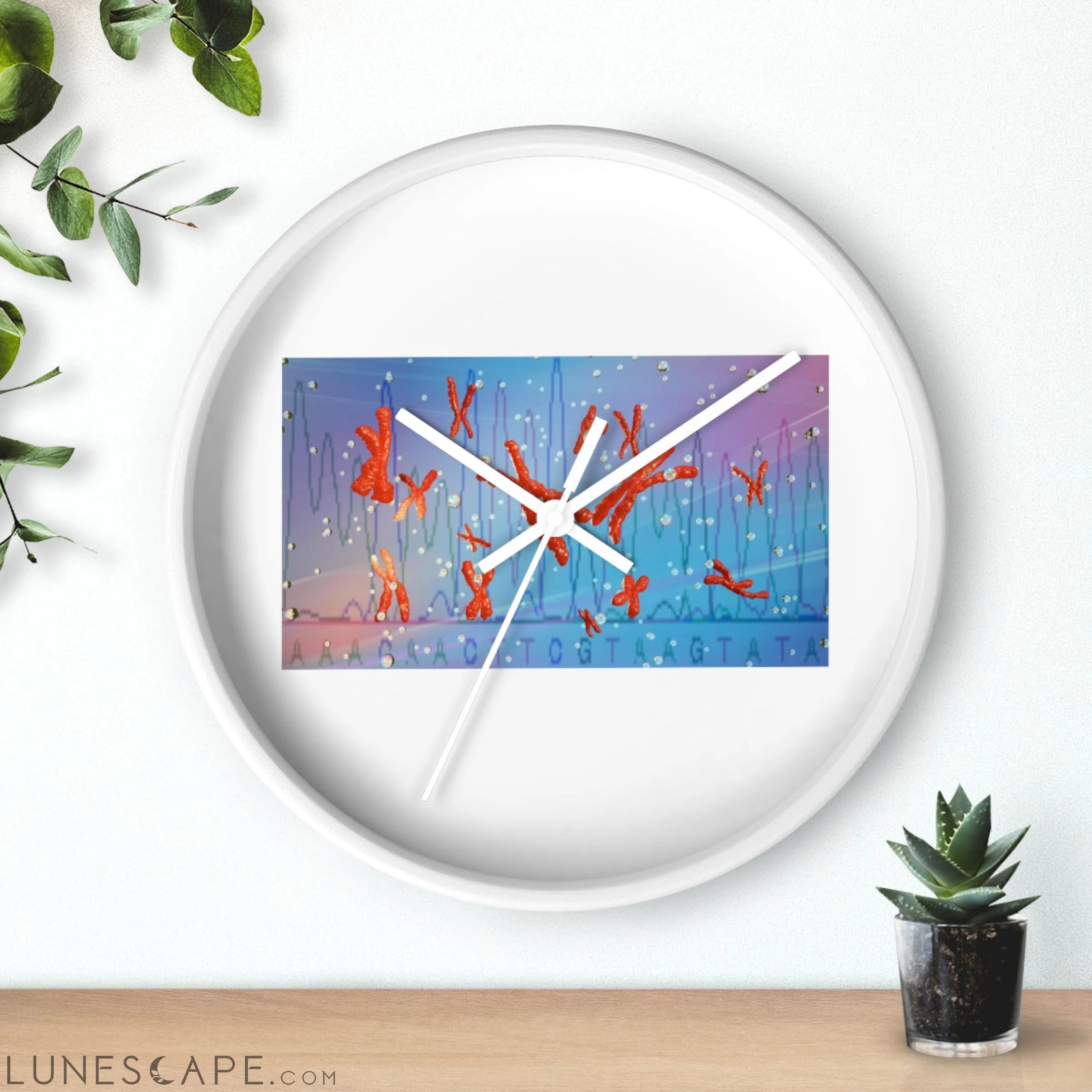 Chromosomes Wall clock LUNESCAPE