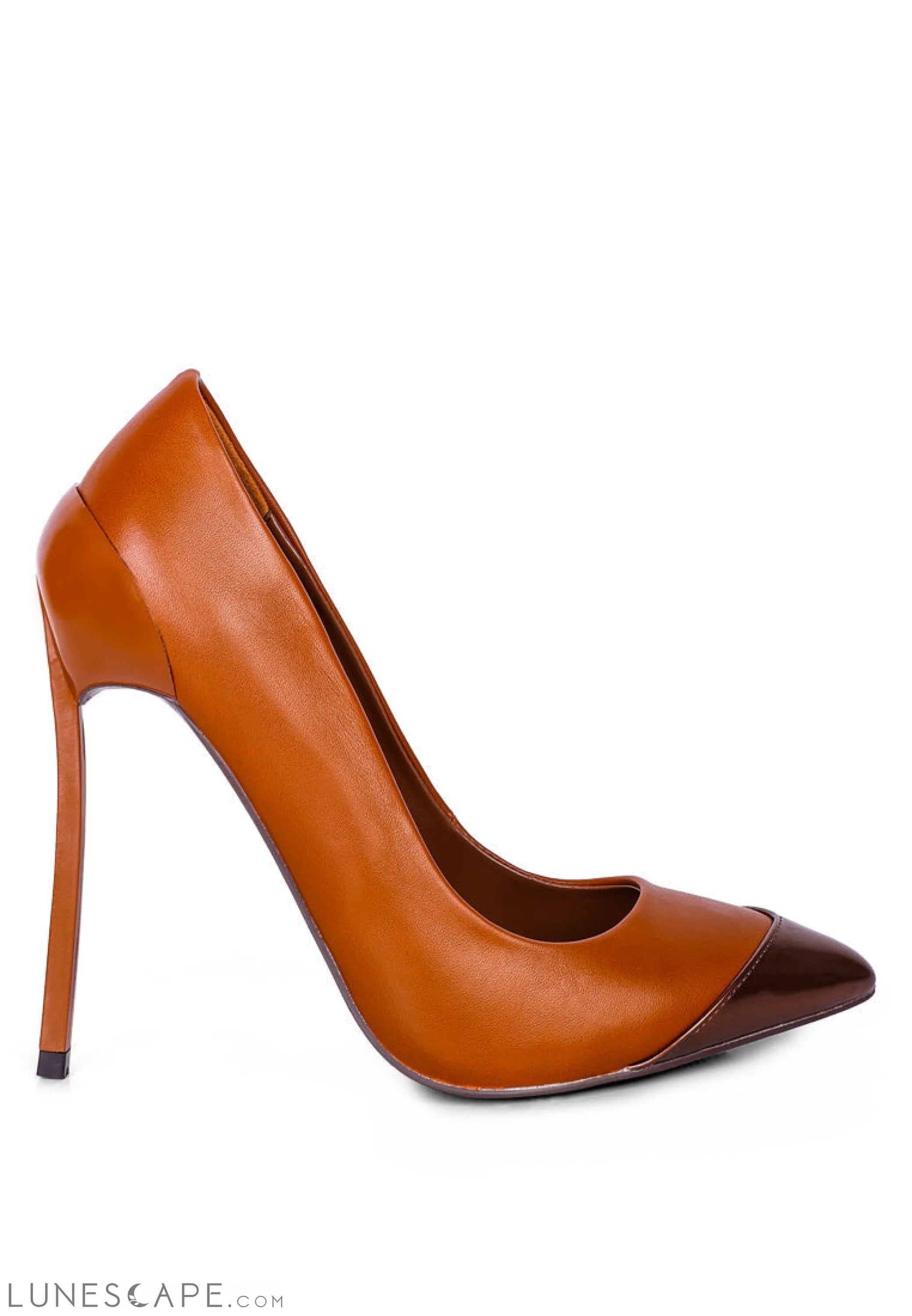 Cidra Silver Dip Stiletto Heels LUNESCAPE