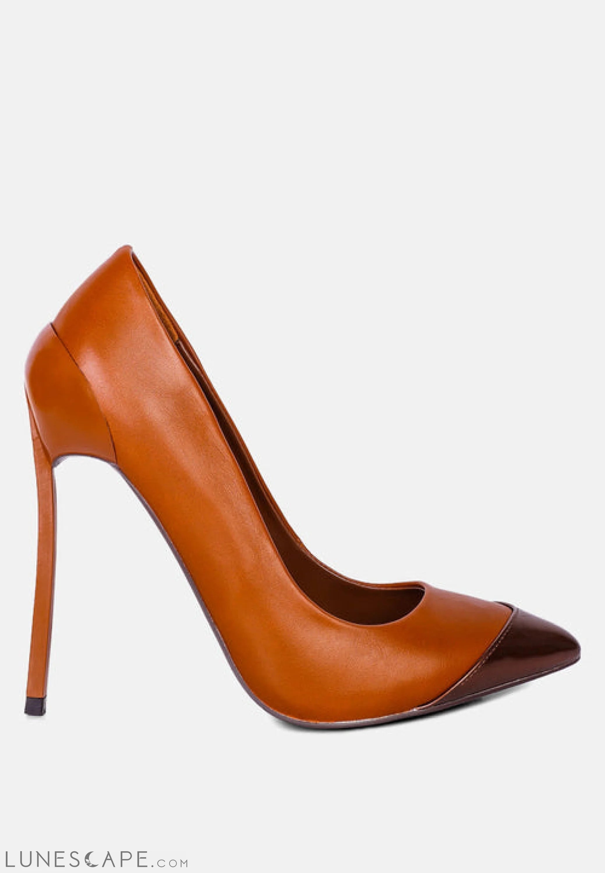Cidra Silver Dip Stiletto Heels LUNESCAPE