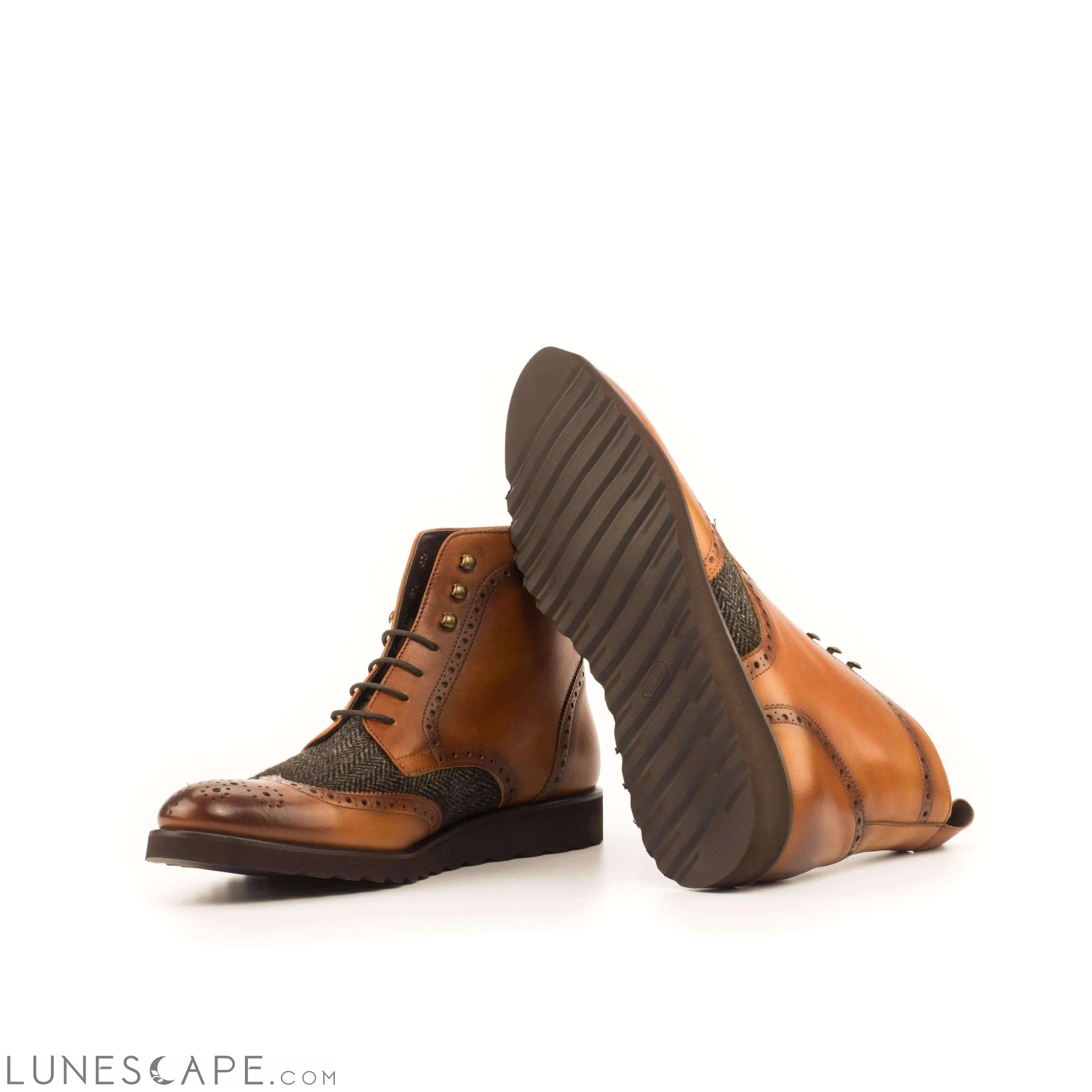 Cina Military Brogue Boots II LUNESCAPE