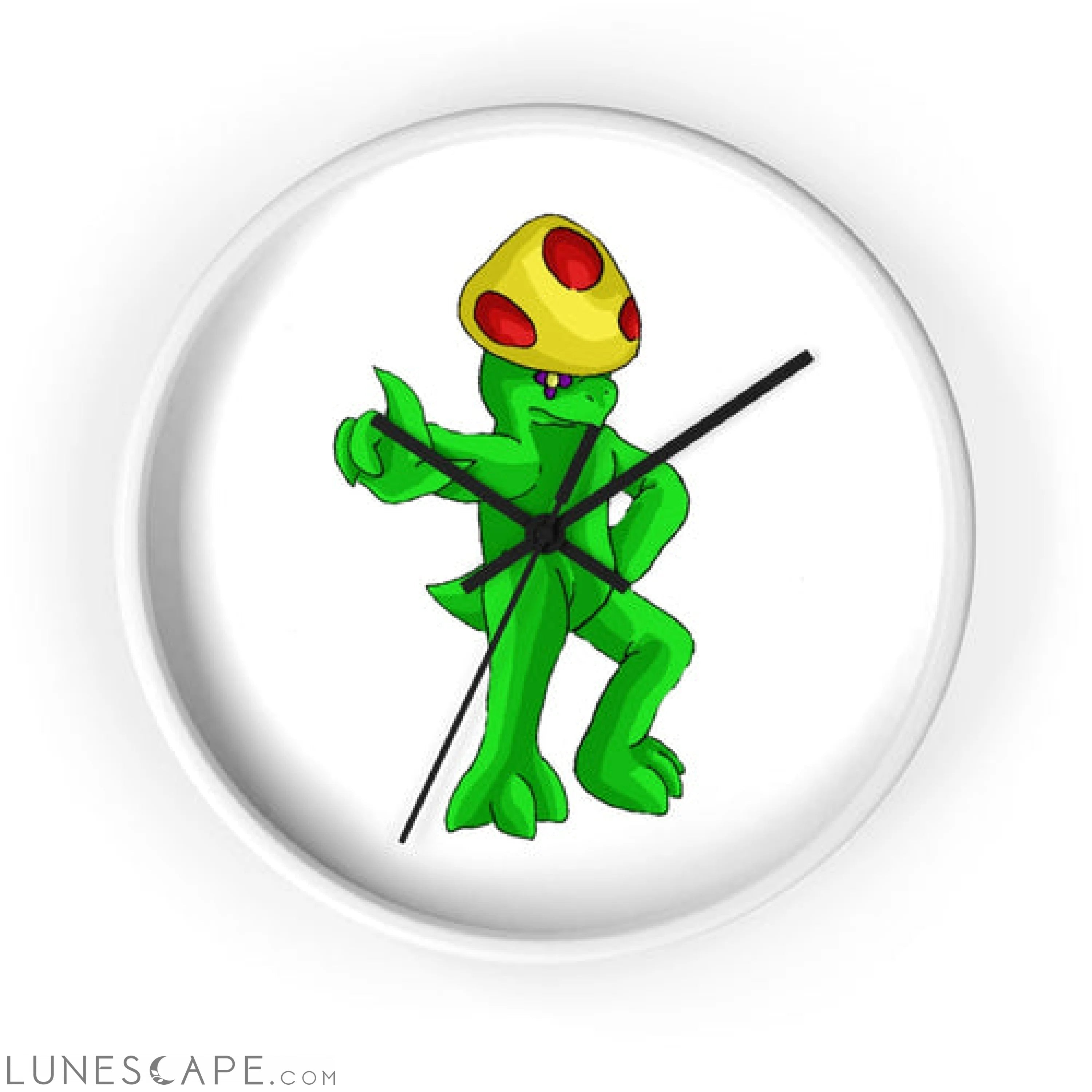 Clawmep Wall clock LUNESCAPE