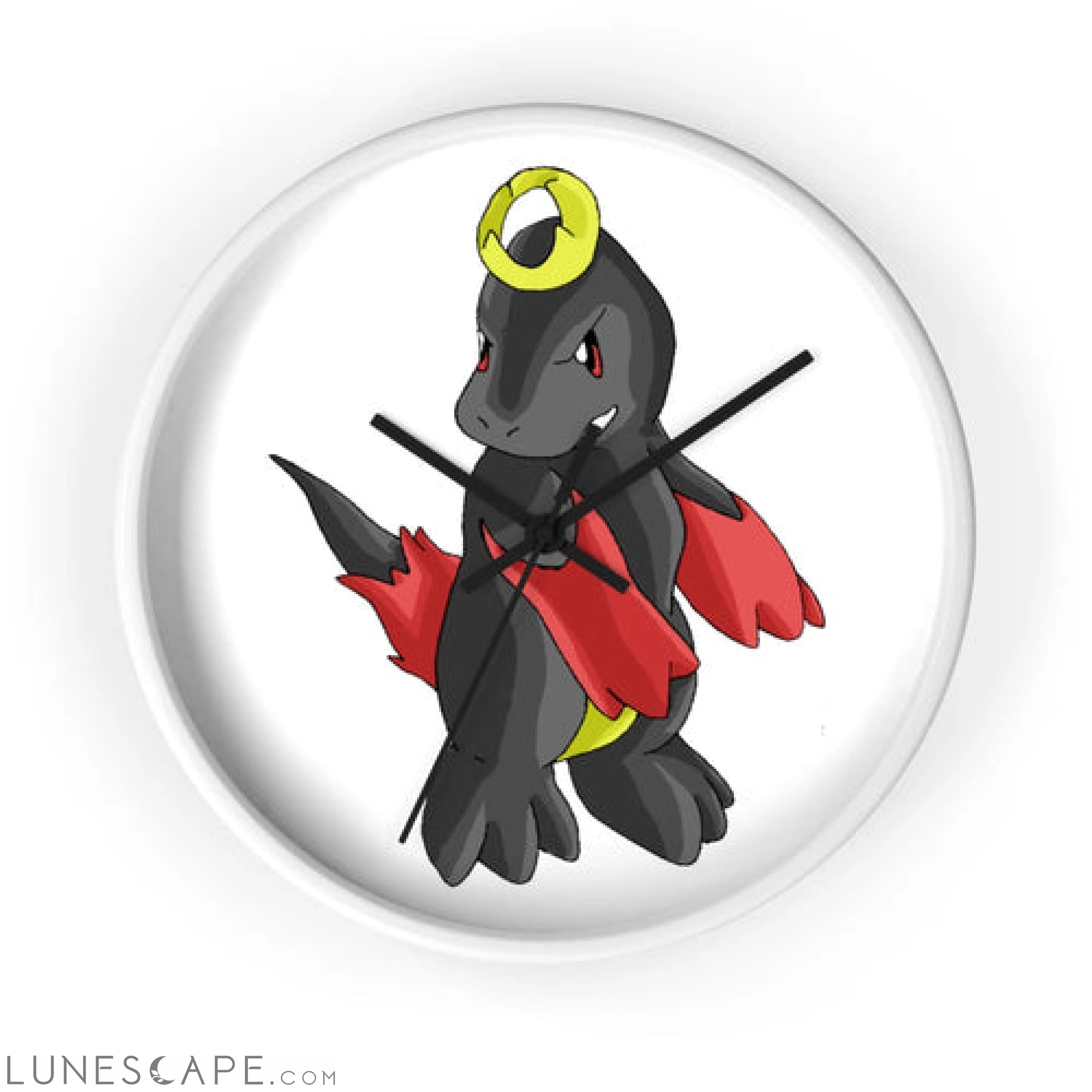 Cloudyking Wall clock LUNESCAPE