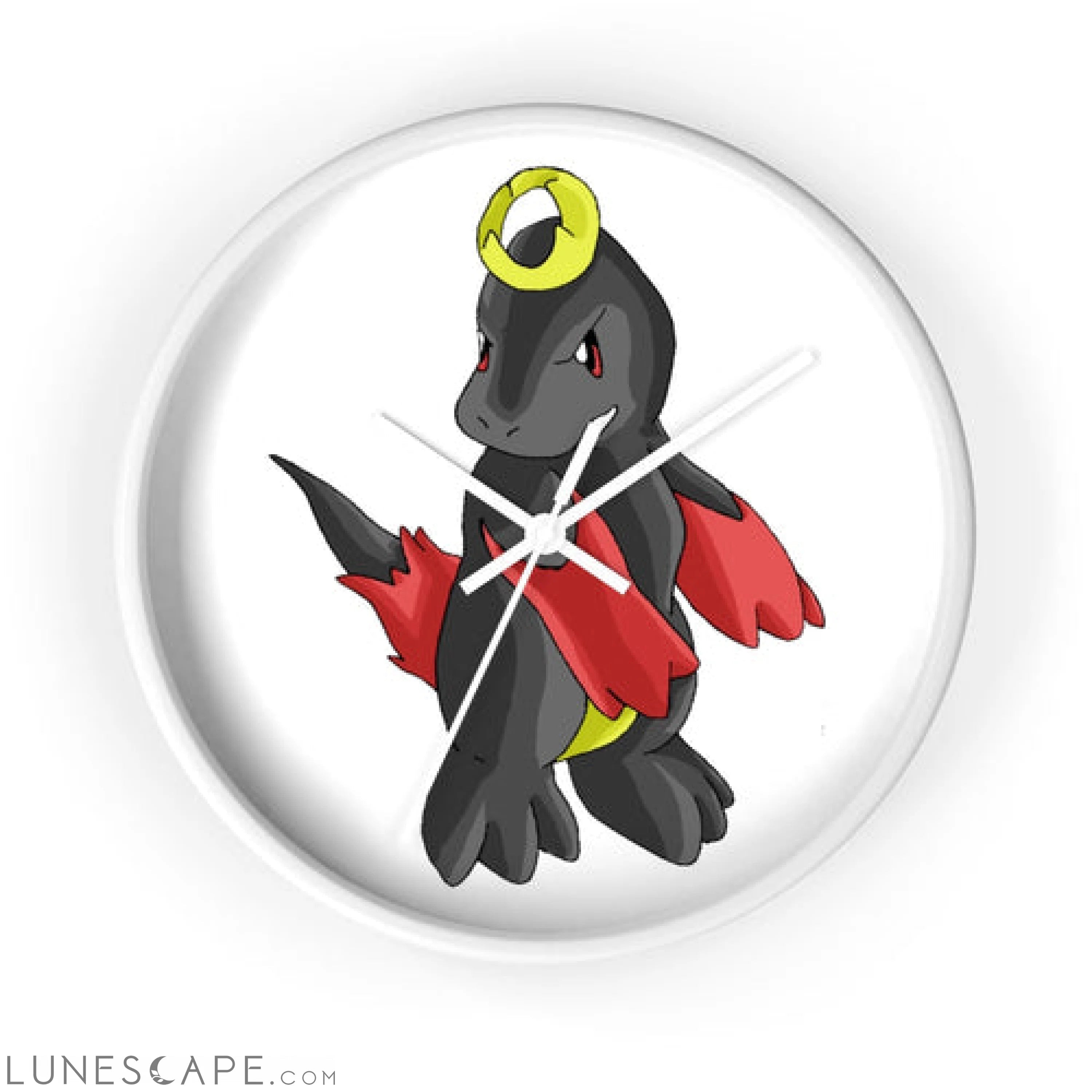 Cloudyking Wall clock LUNESCAPE