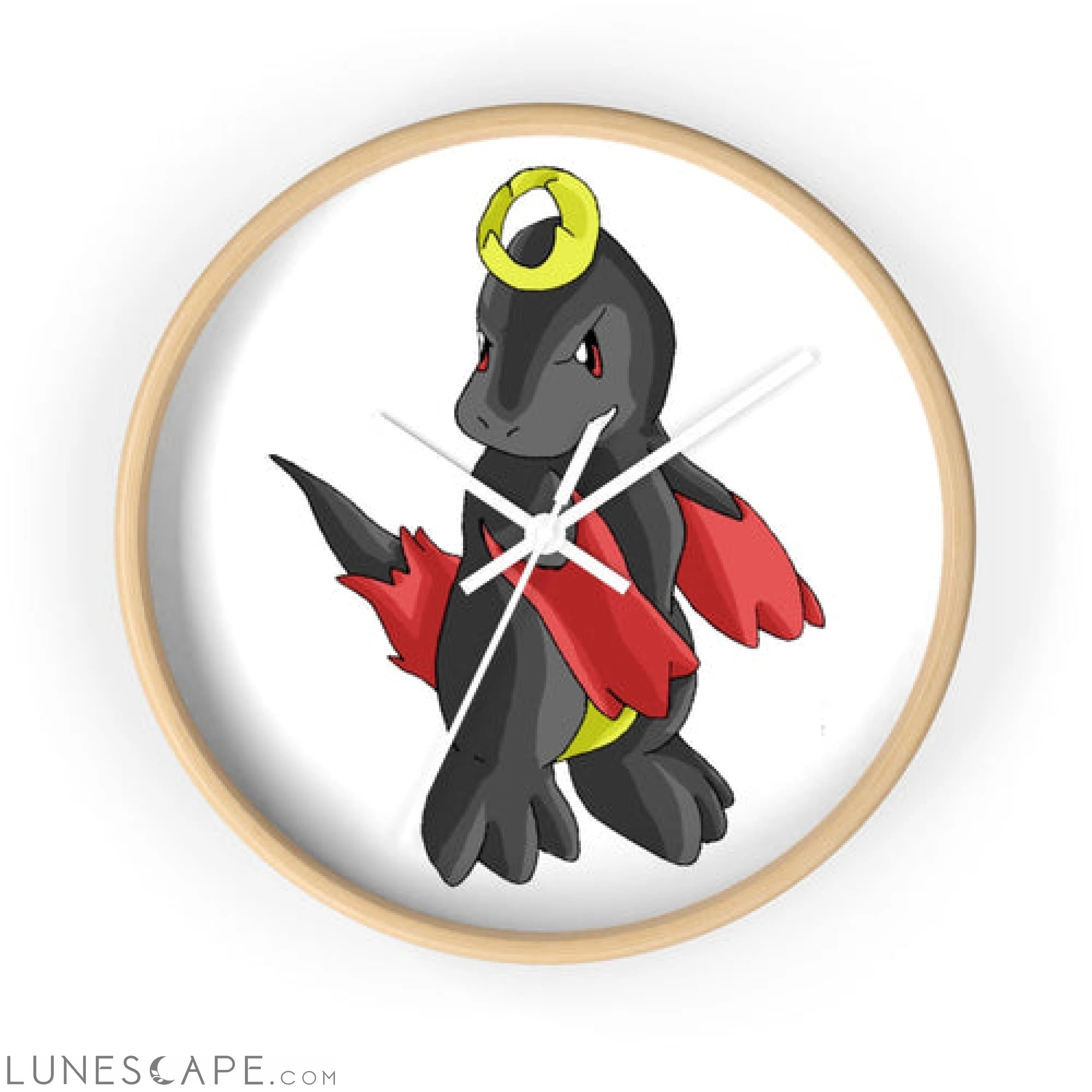 Cloudyking Wall clock LUNESCAPE
