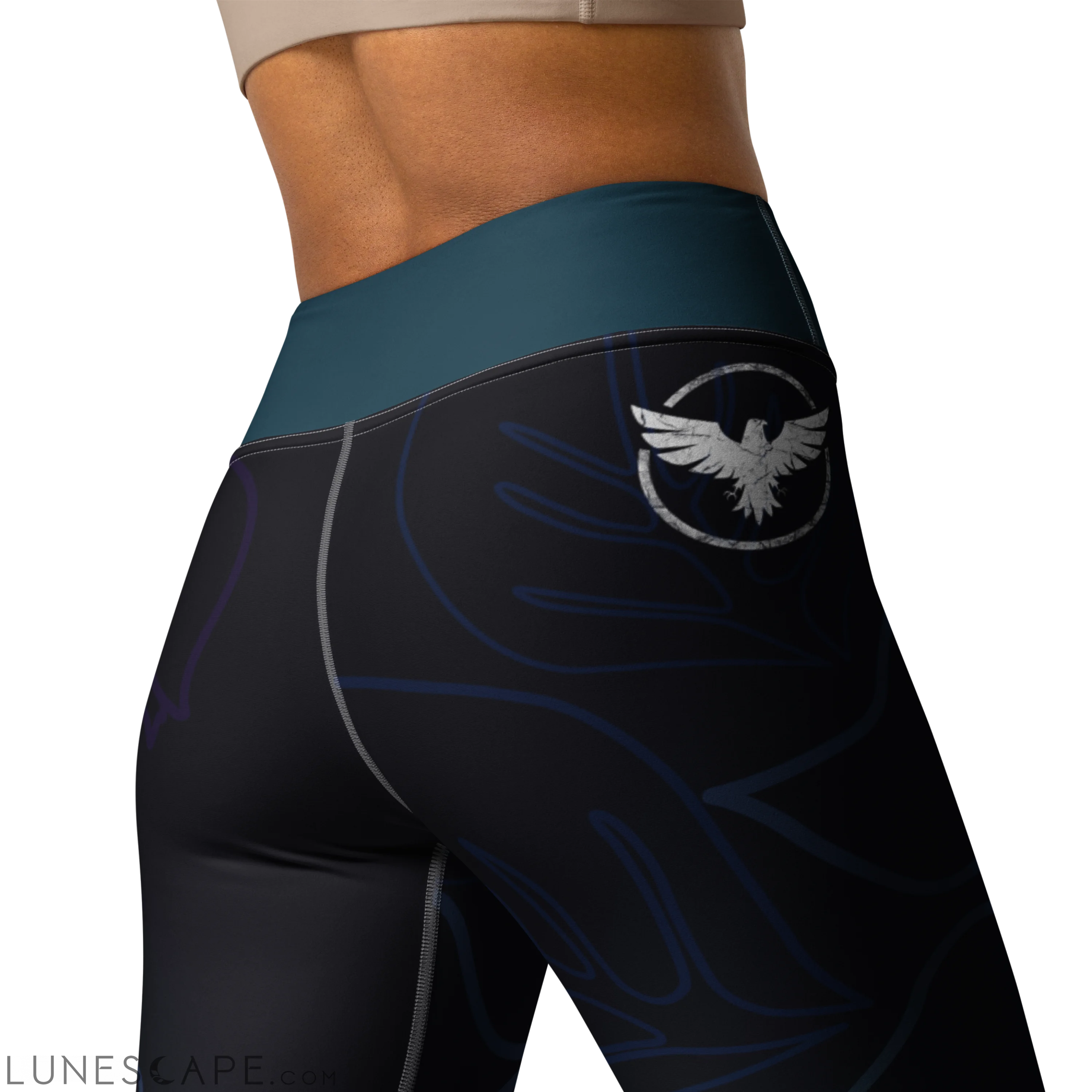 CoastFlex Sport Aloha Full Length Leggings LUNESCAPE