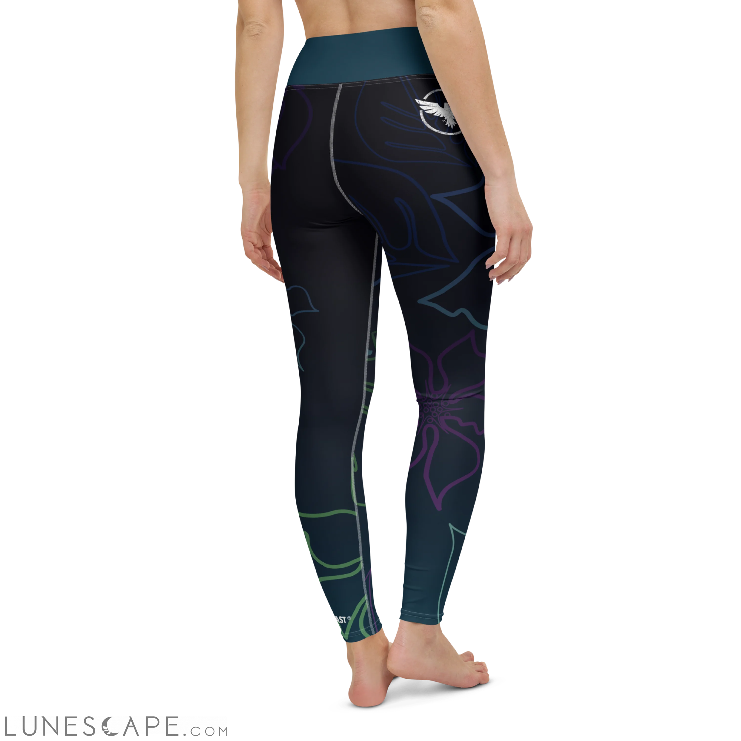 CoastFlex Sport Aloha Full Length Leggings LUNESCAPE