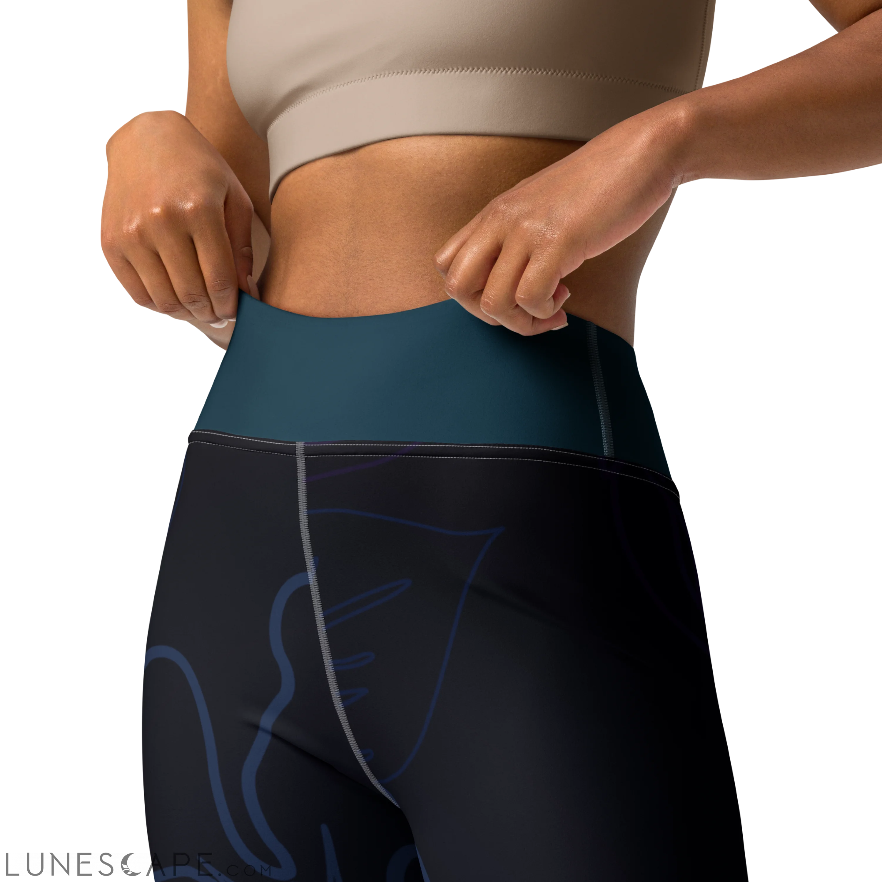 CoastFlex Sport Aloha Full Length Leggings LUNESCAPE