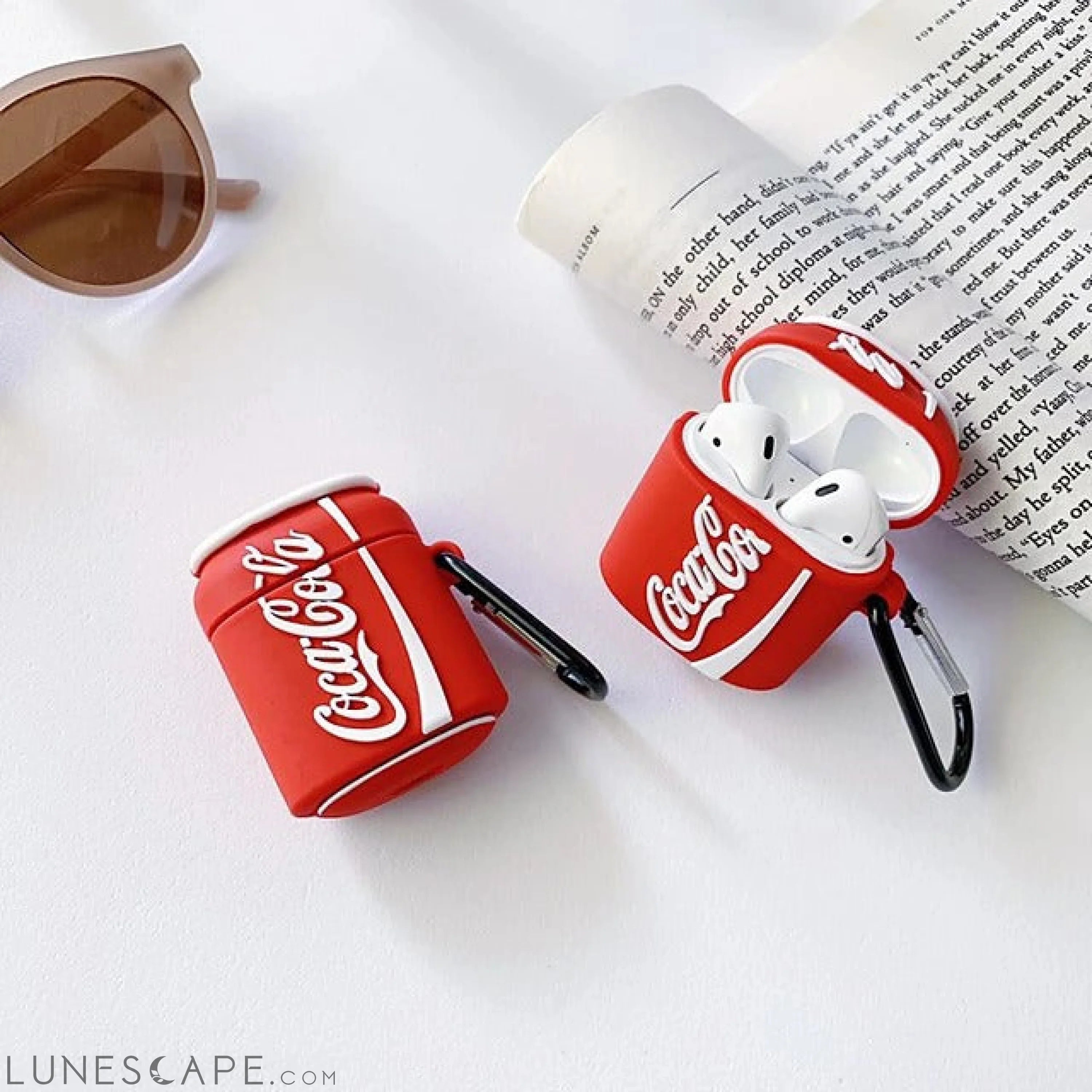 Coco cola Silicone AirPods Case LUNESCAPE