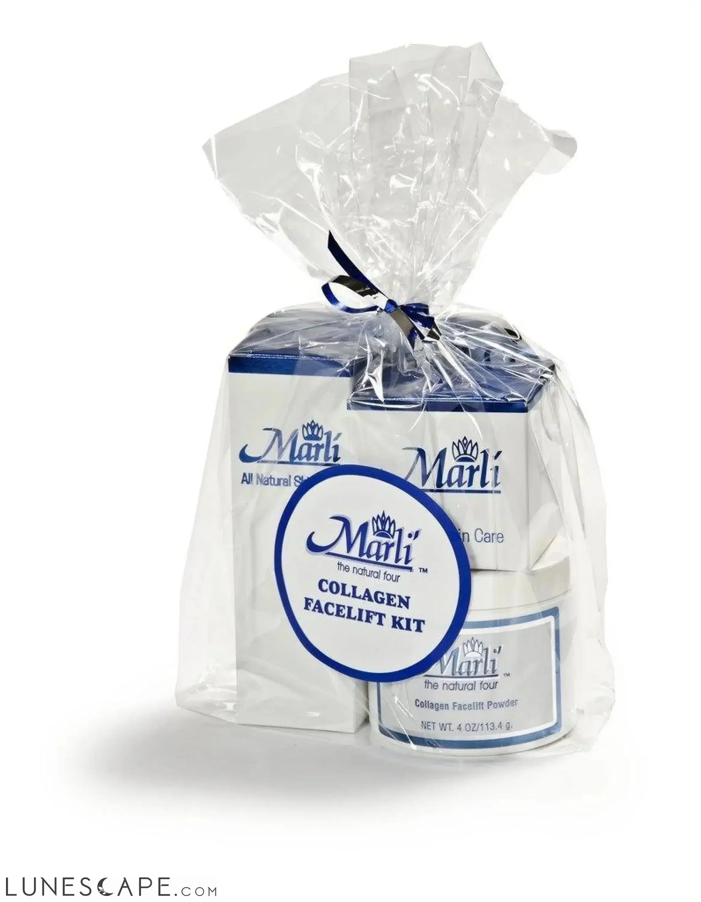 Collagen Facelift Kit with Marli's EDA Revitalizing Moisturizer LUNESCAPE