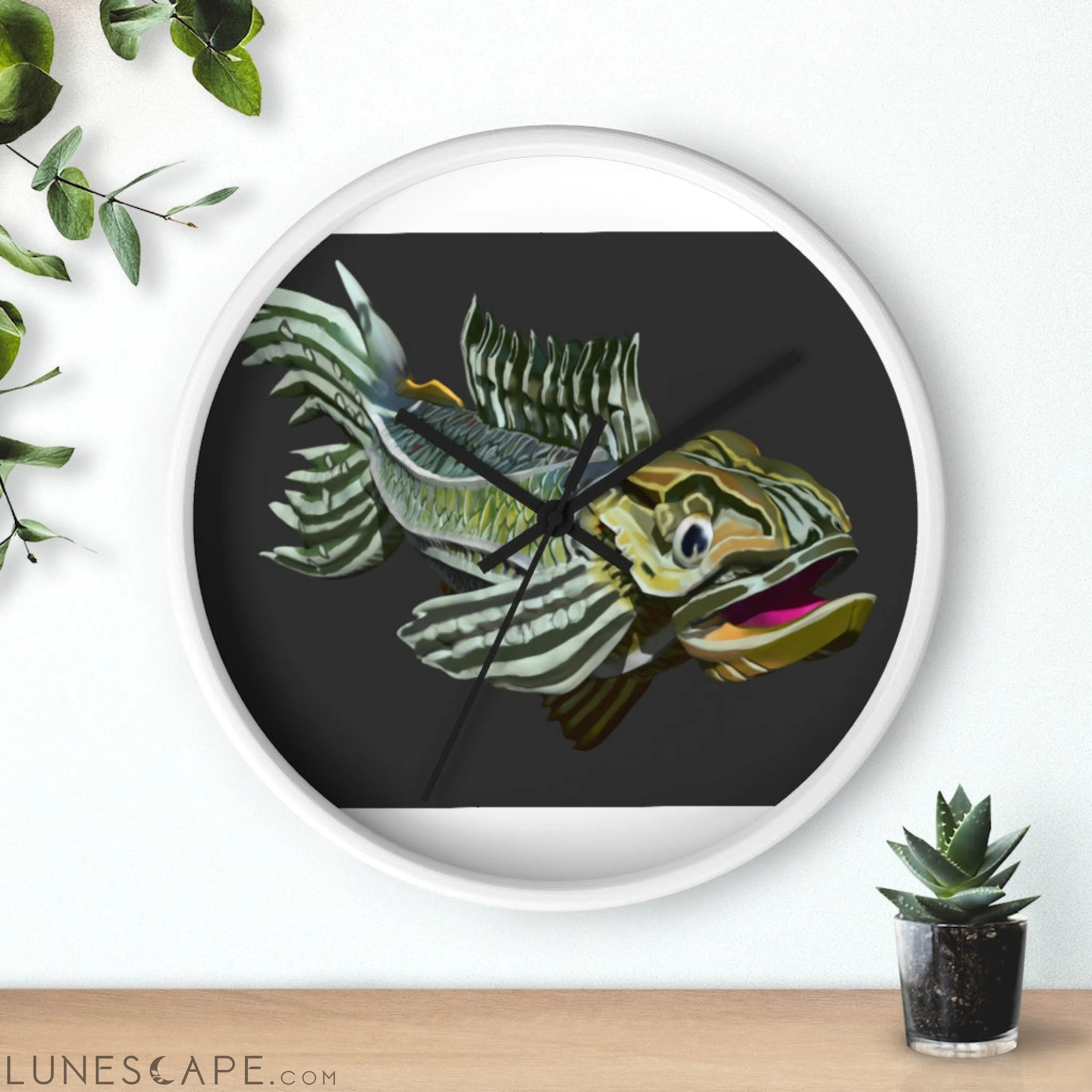 Colorful Fish Wall clock T-shirts