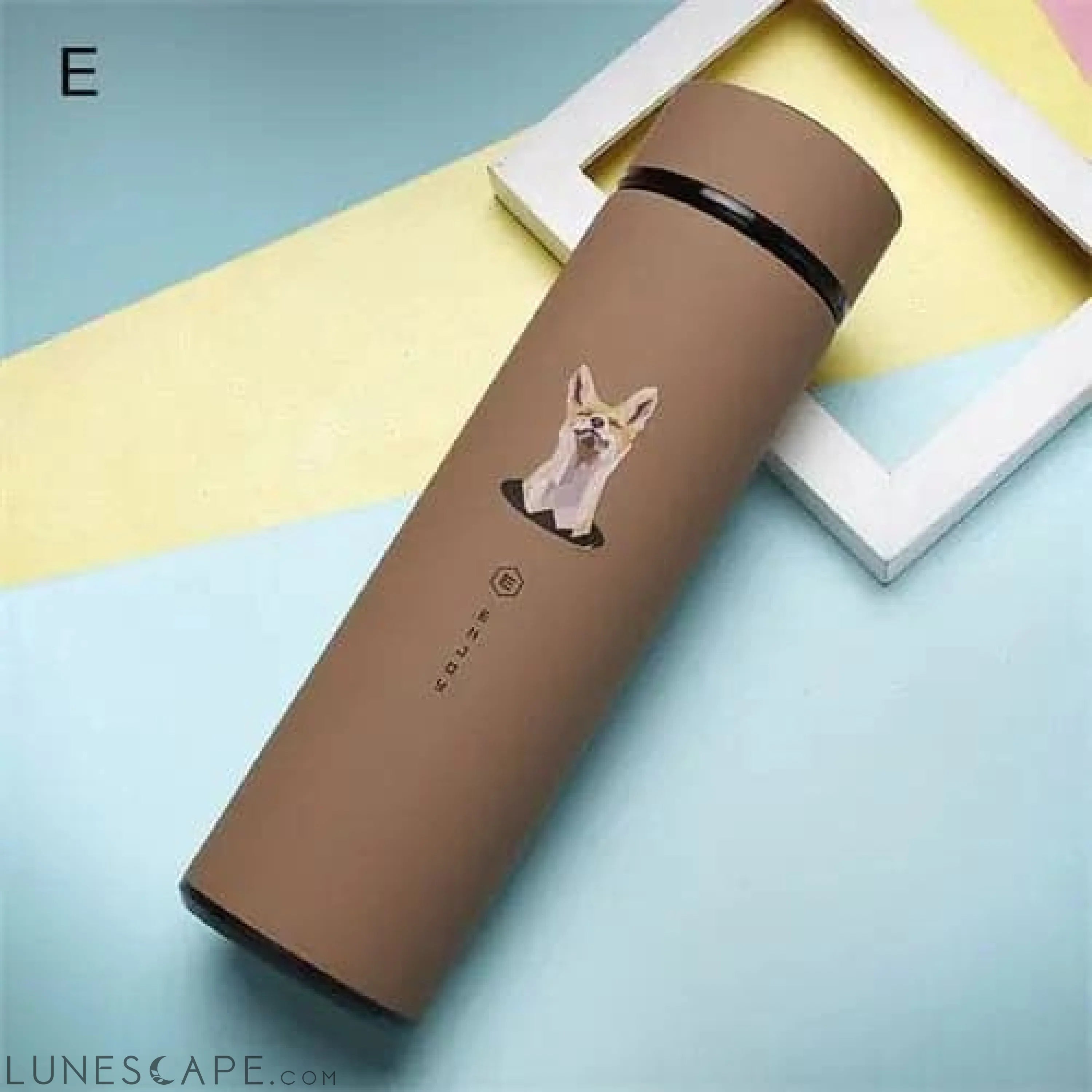 Colorful Insulated Travel Tumbler LUNESCAPE