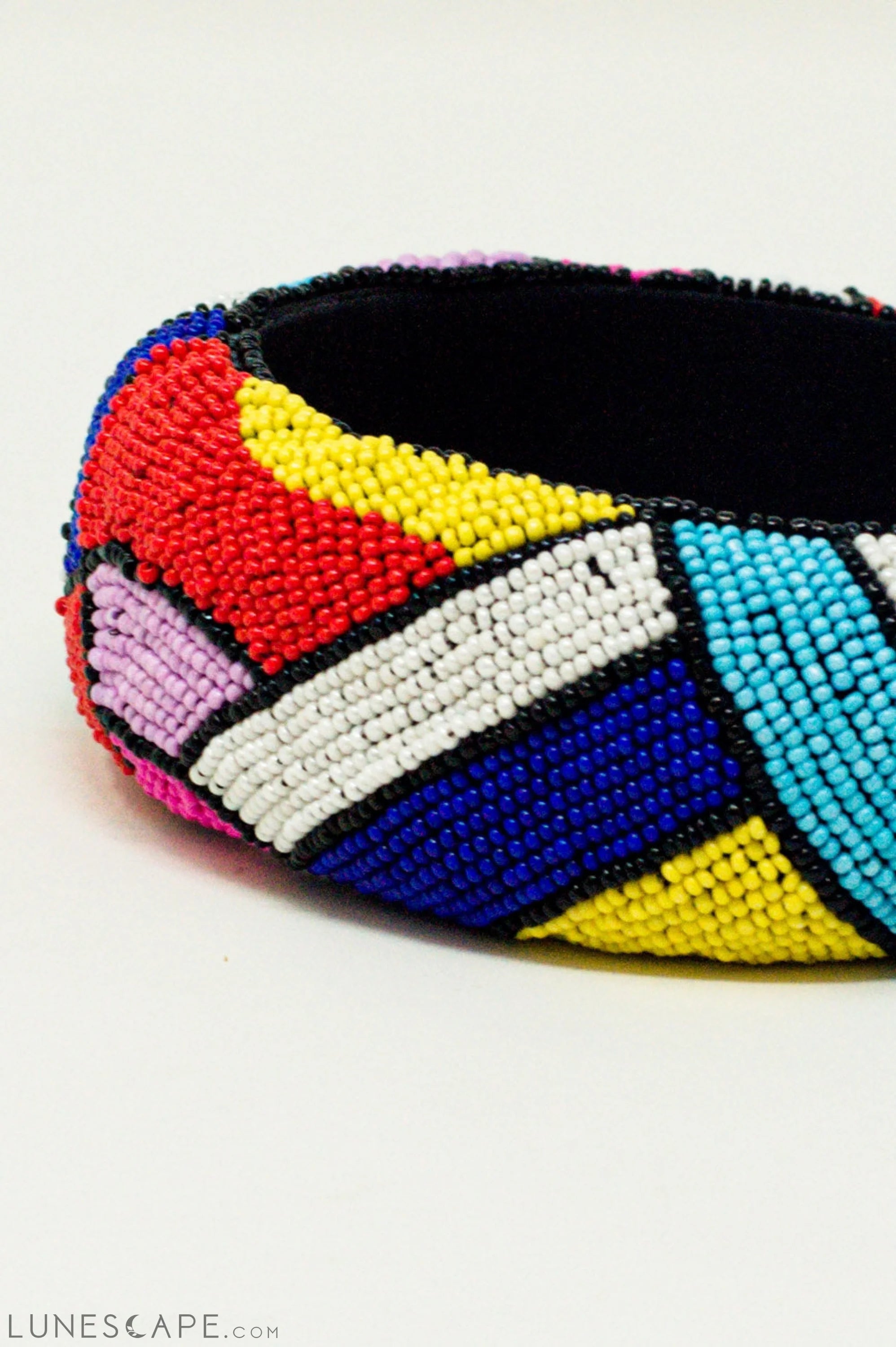 Colourful Beads Headband LUNESCAPE