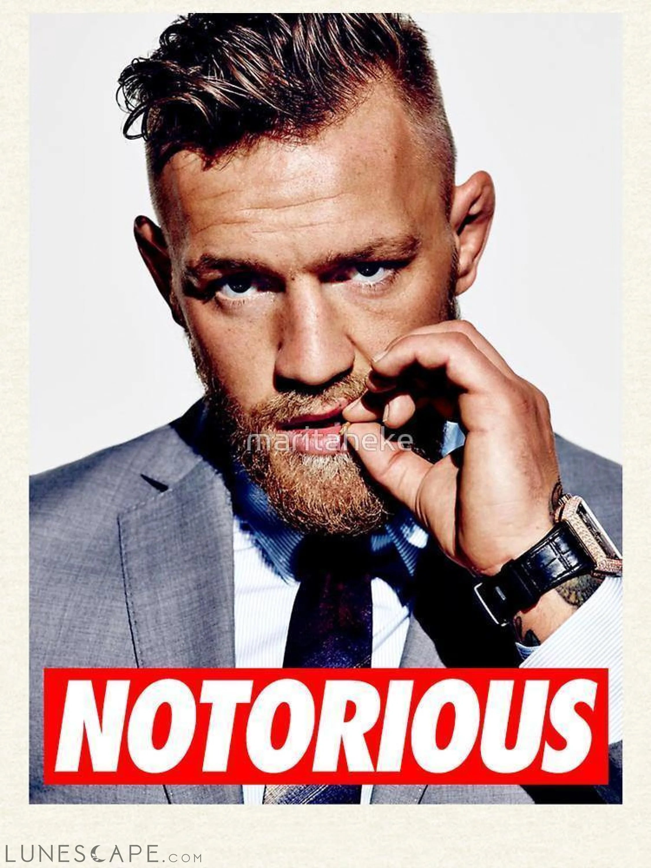 Conor Mcgregor Hooded Sweatshirt LUNESCAPE