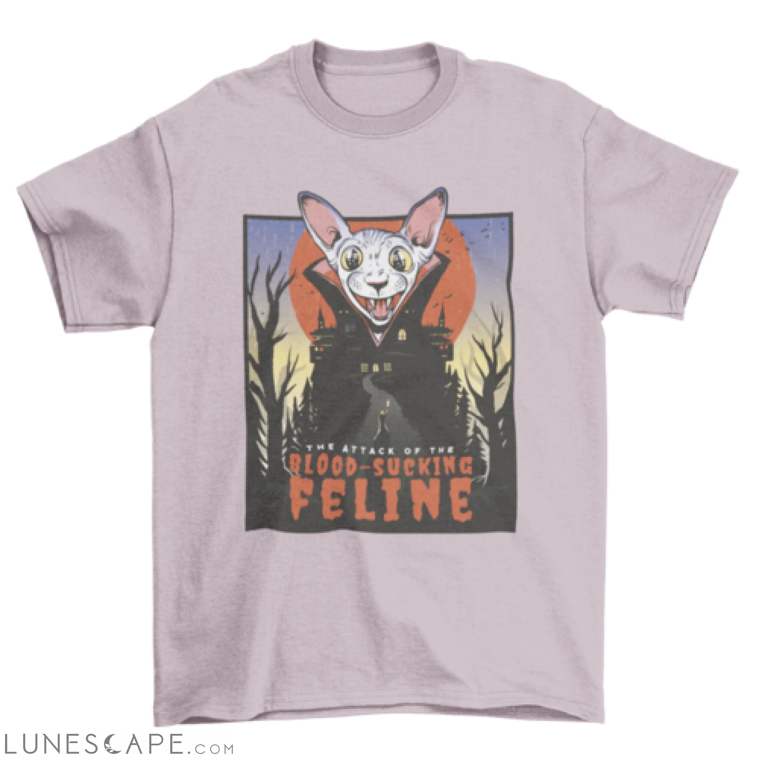 Cool vampire cat t-shirt LUNESCAPE