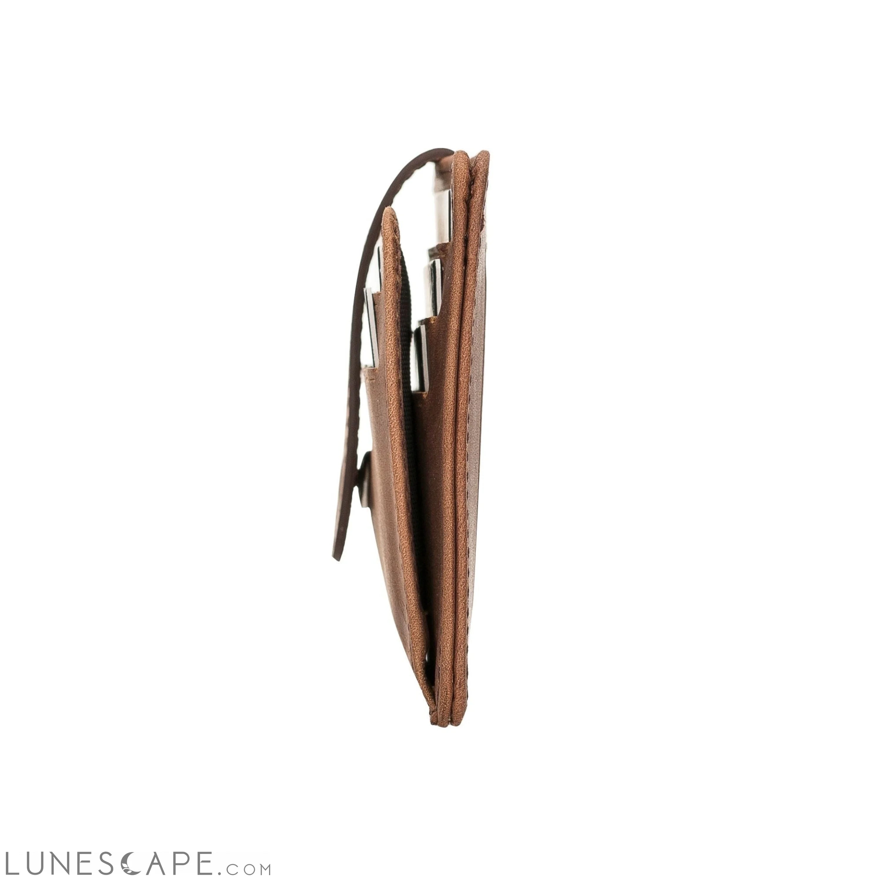 Cortez Handcrafted Leather Slim Wallet with Card Holder LUNESCAPE