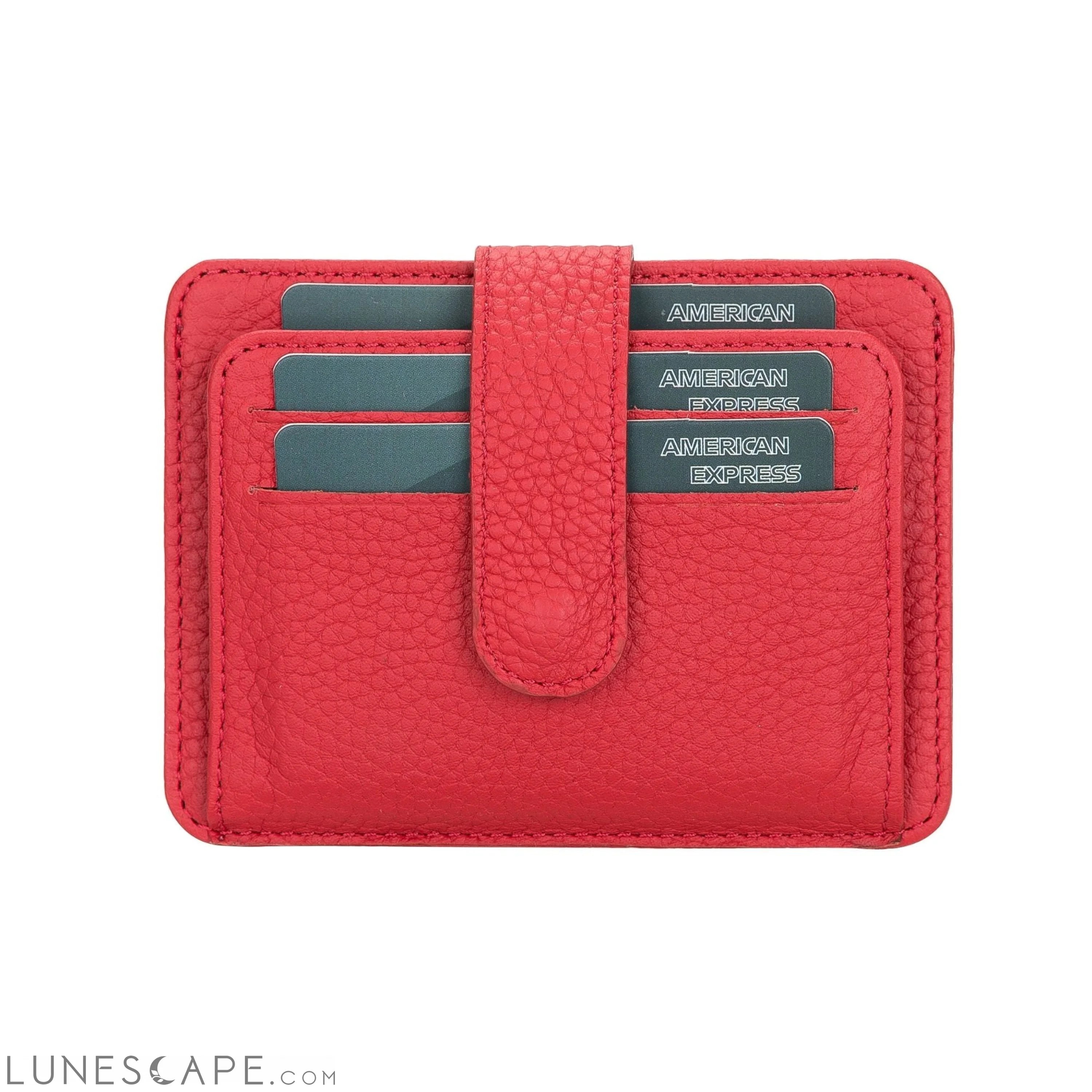 Cortez Handcrafted Leather Slim Wallet with Card Holder LUNESCAPE