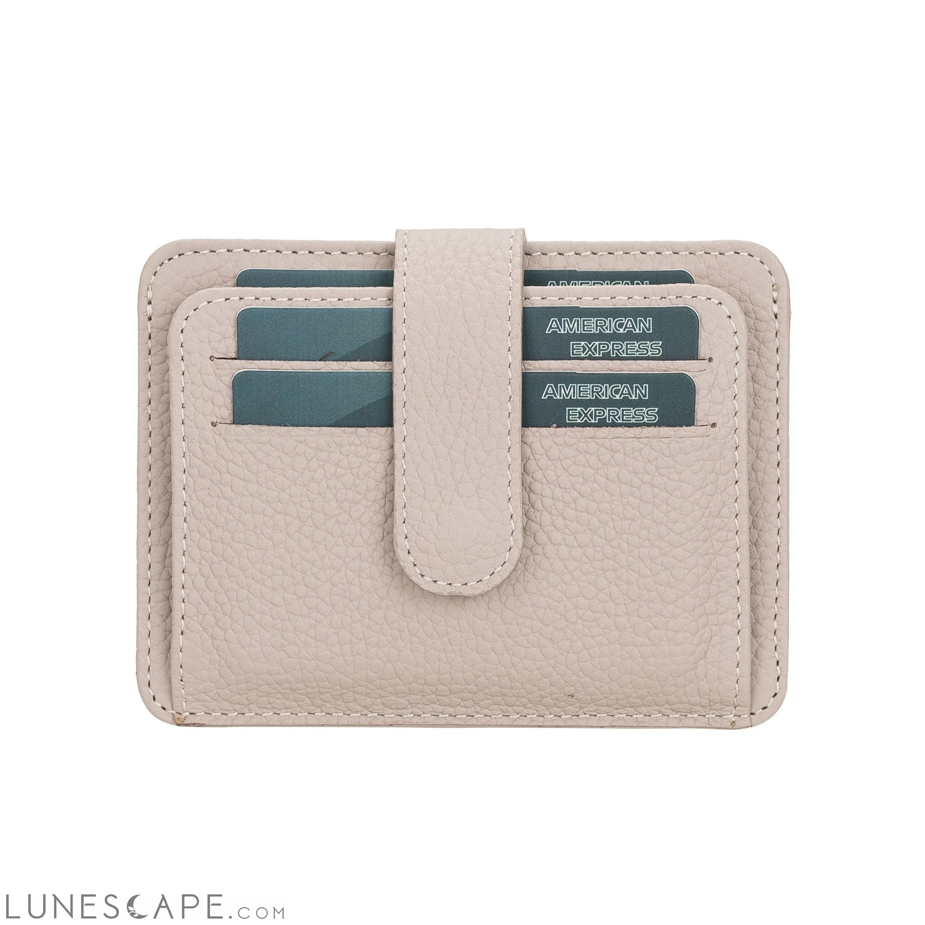 Cortez Handcrafted Leather Slim Wallet with Card Holder LUNESCAPE