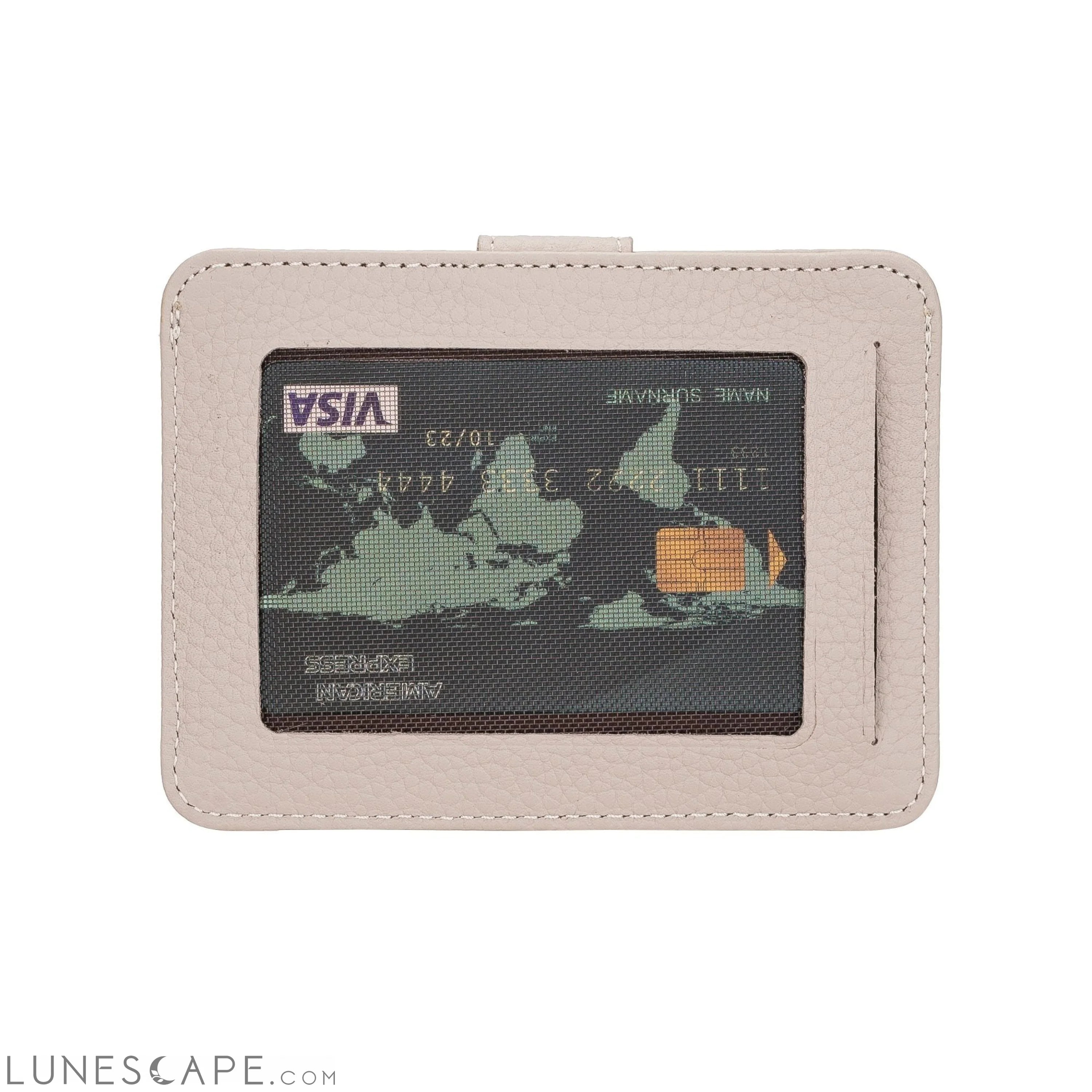 Cortez Handcrafted Leather Slim Wallet with Card Holder LUNESCAPE