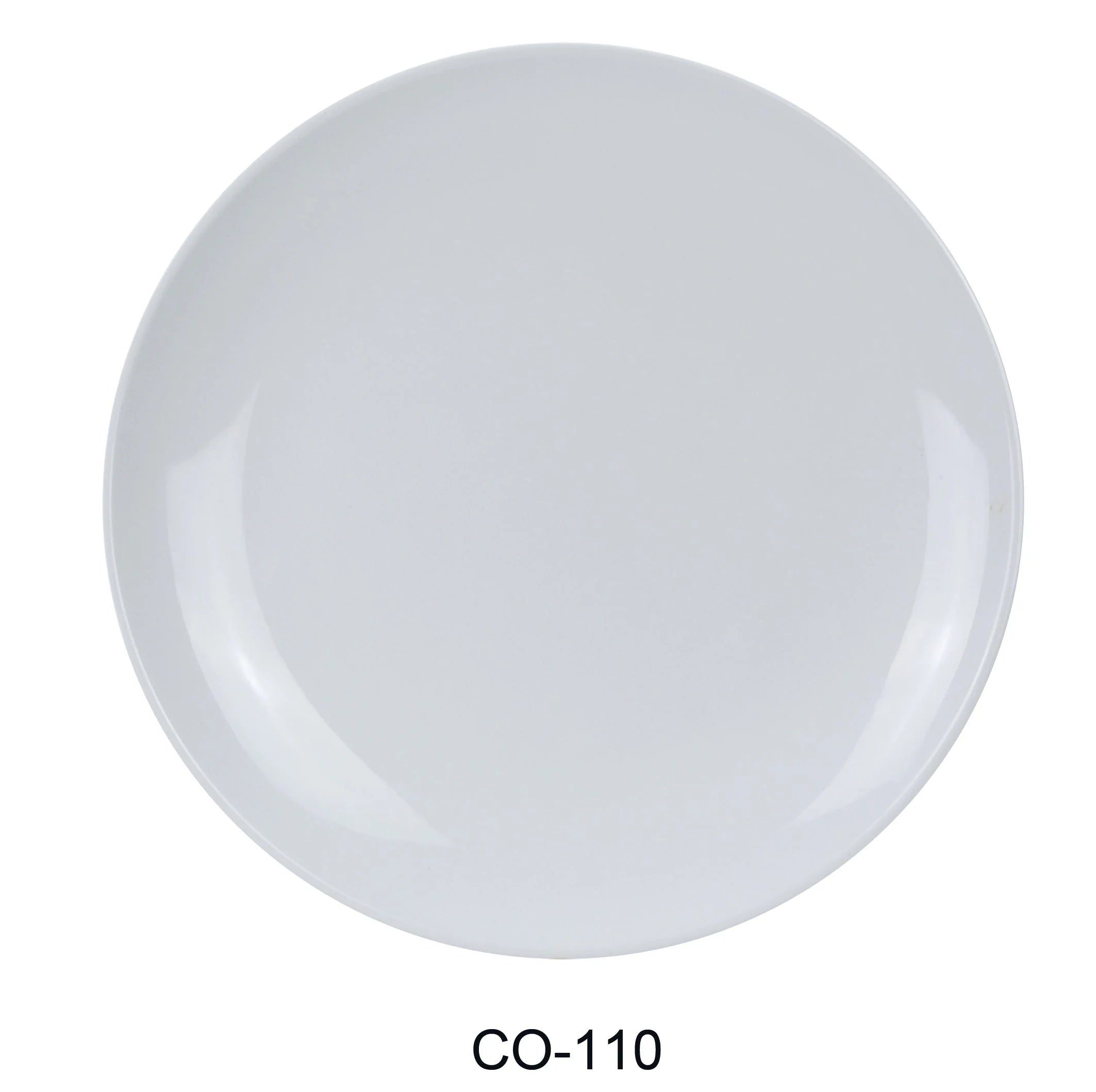 Coupe Pattern Round Plate LUNESCAPE
