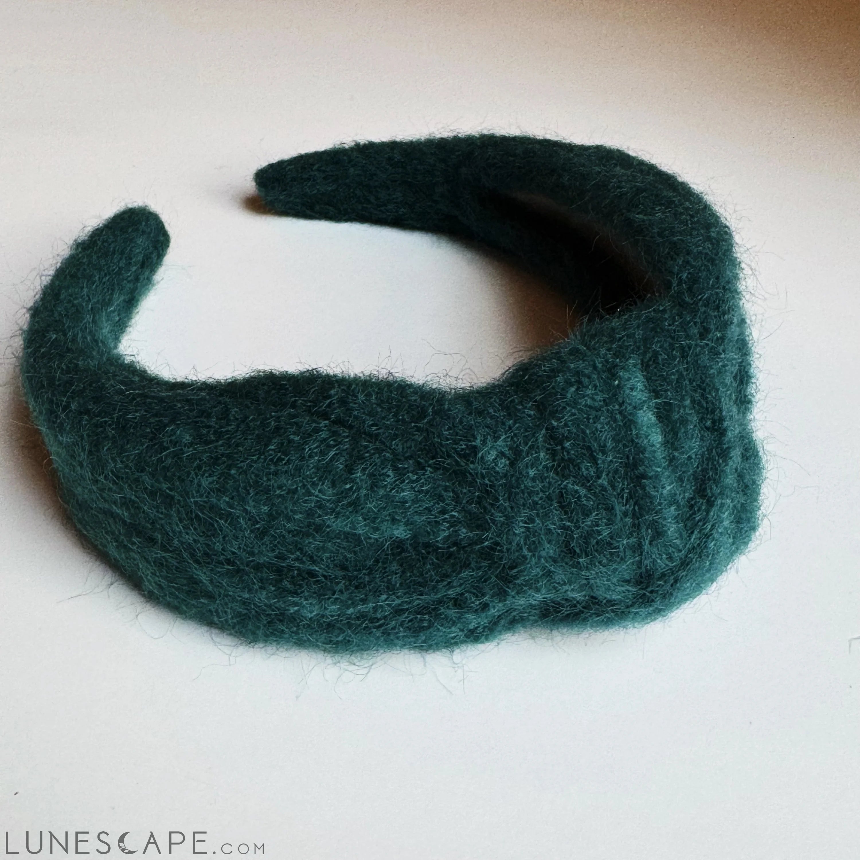 Cozy Fuzzy Cloud Knotted Headband LUNESCAPE