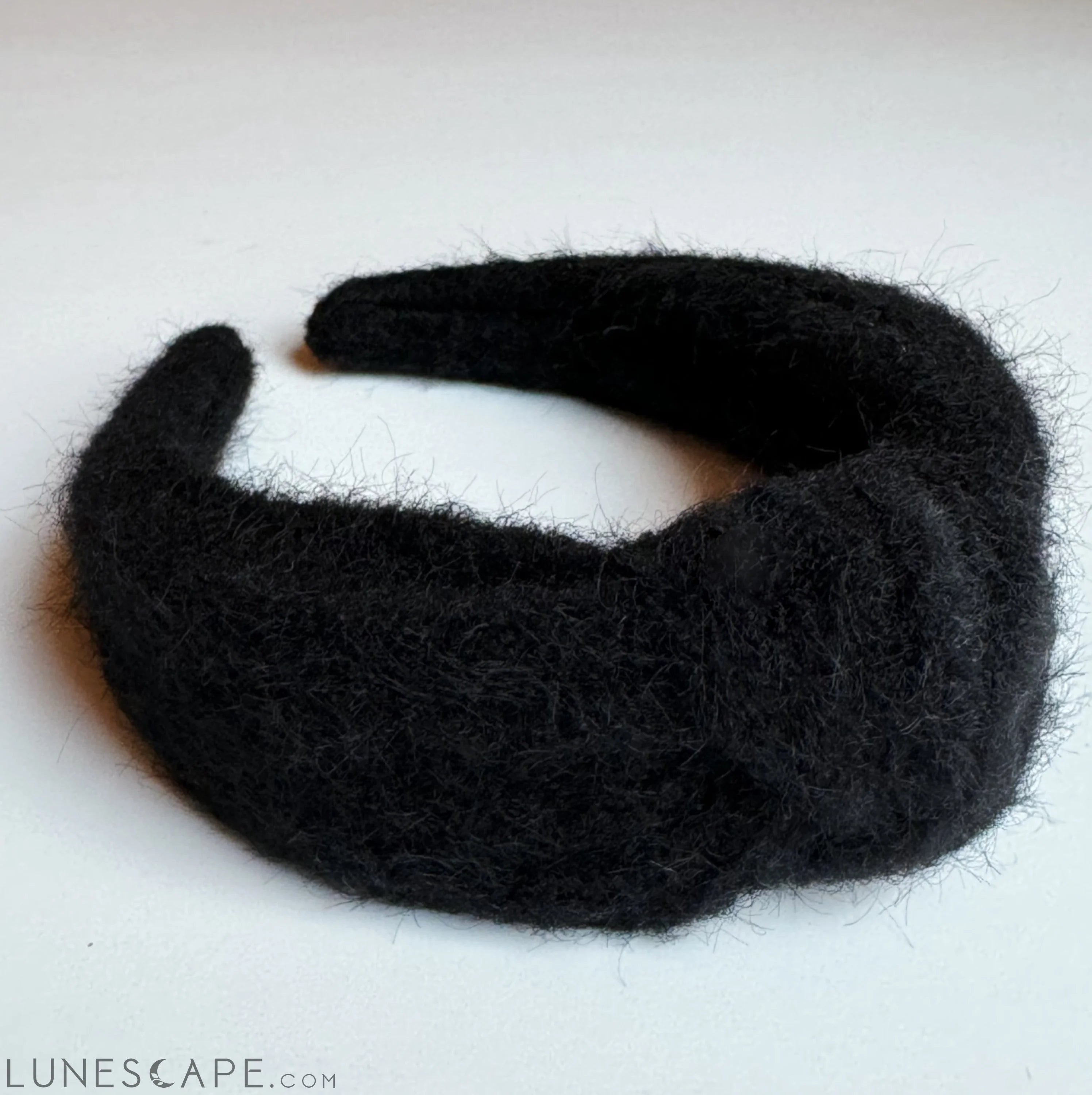 Cozy Fuzzy Cloud Knotted Headband LUNESCAPE