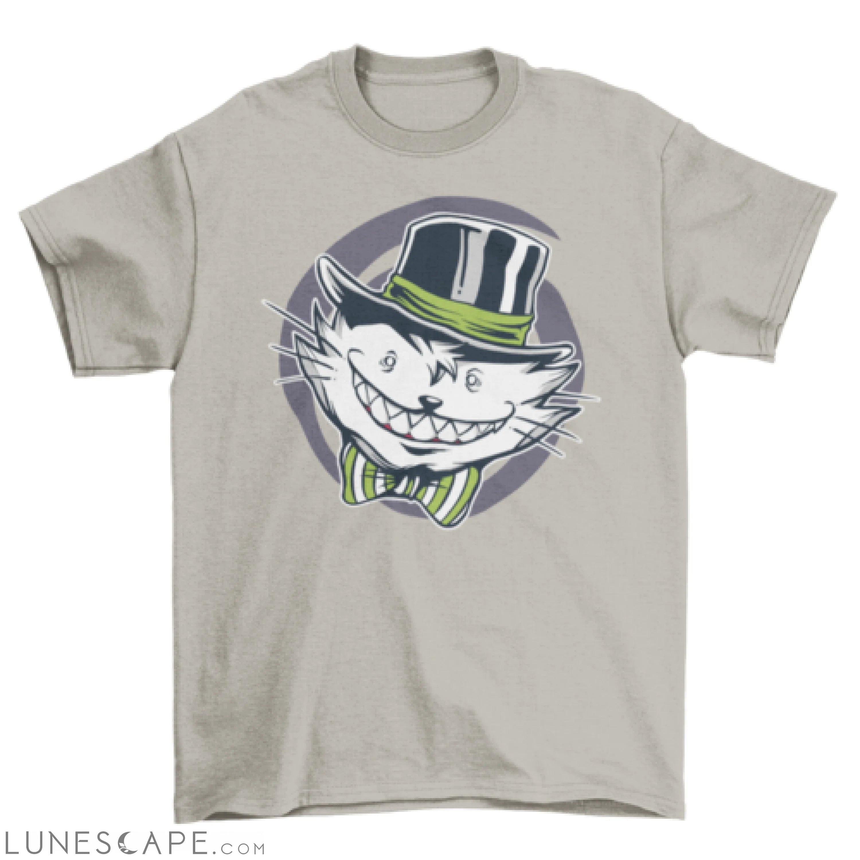 Crazy Creepy Cat T-shirt LUNESCAPE