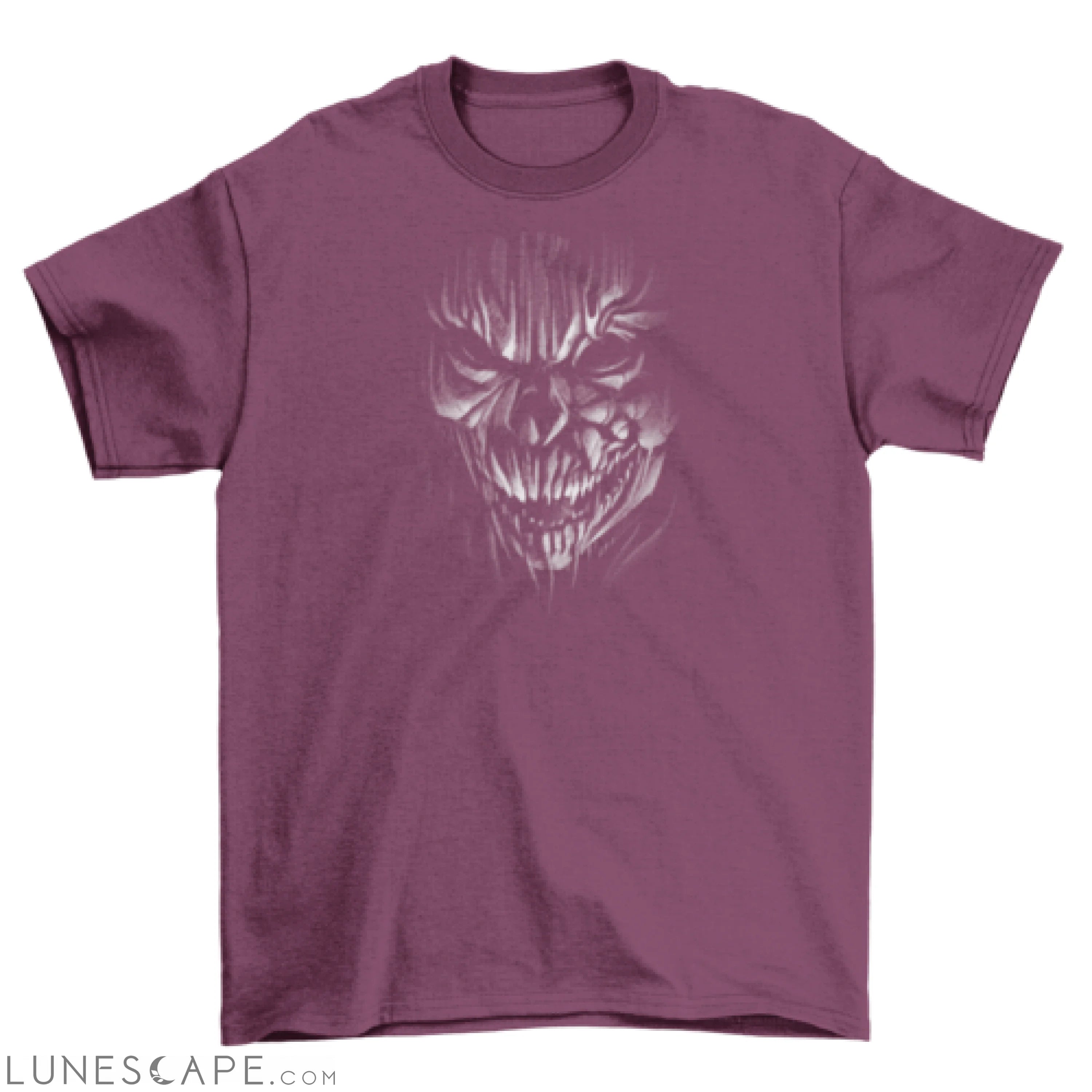 Creepy skull monster t-shirt LUNESCAPE
