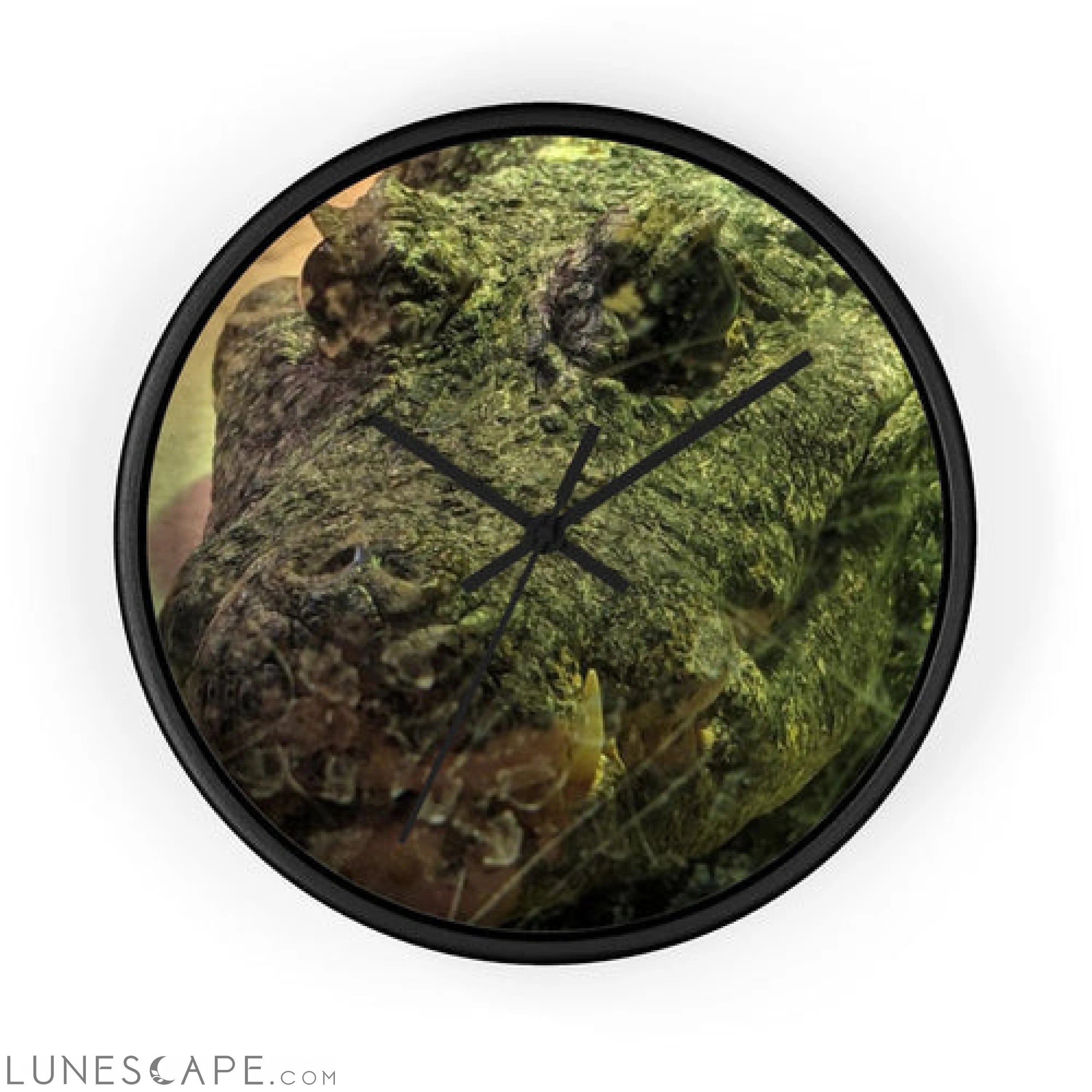 Crocodile Wall clock LUNESCAPE