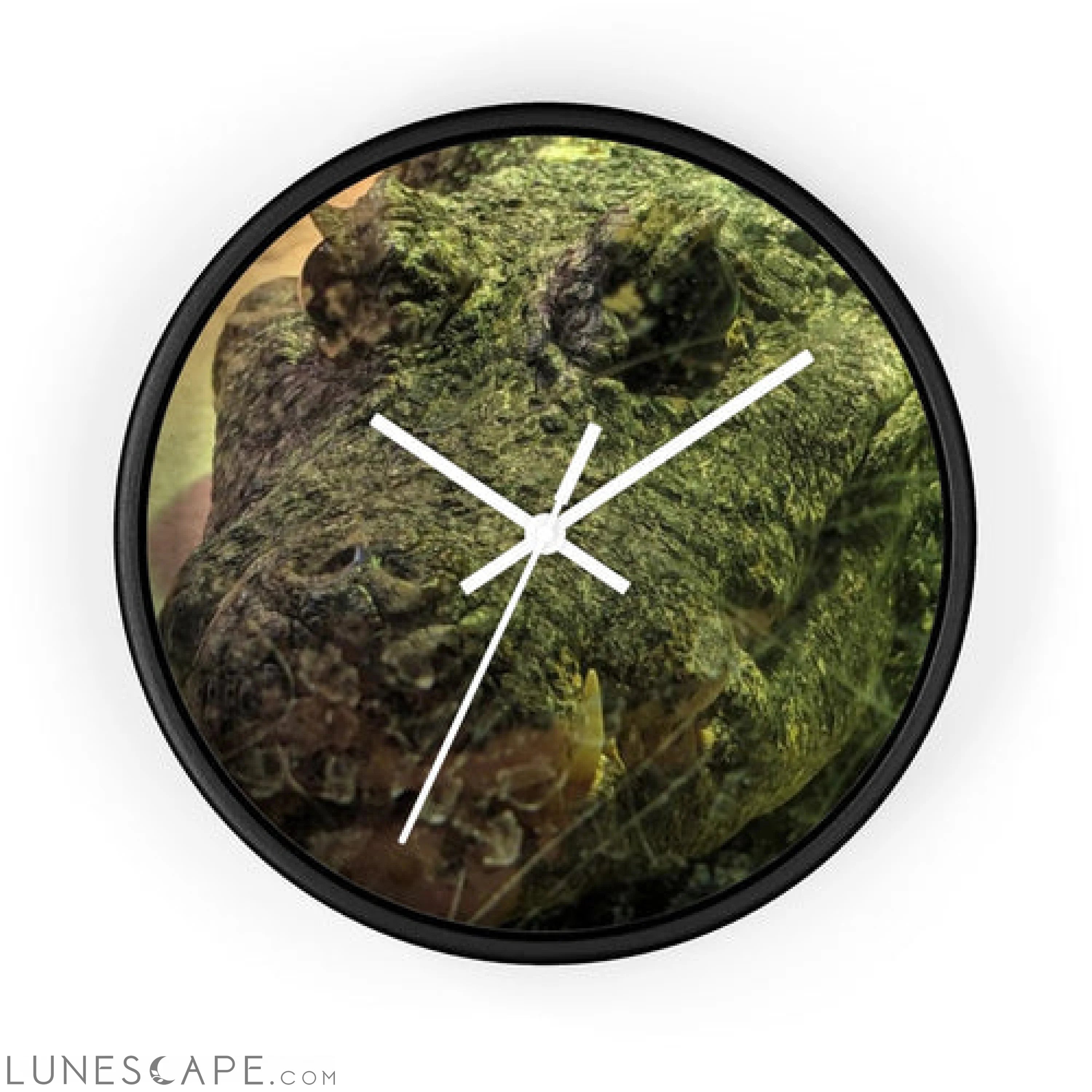 Crocodile Wall clock LUNESCAPE